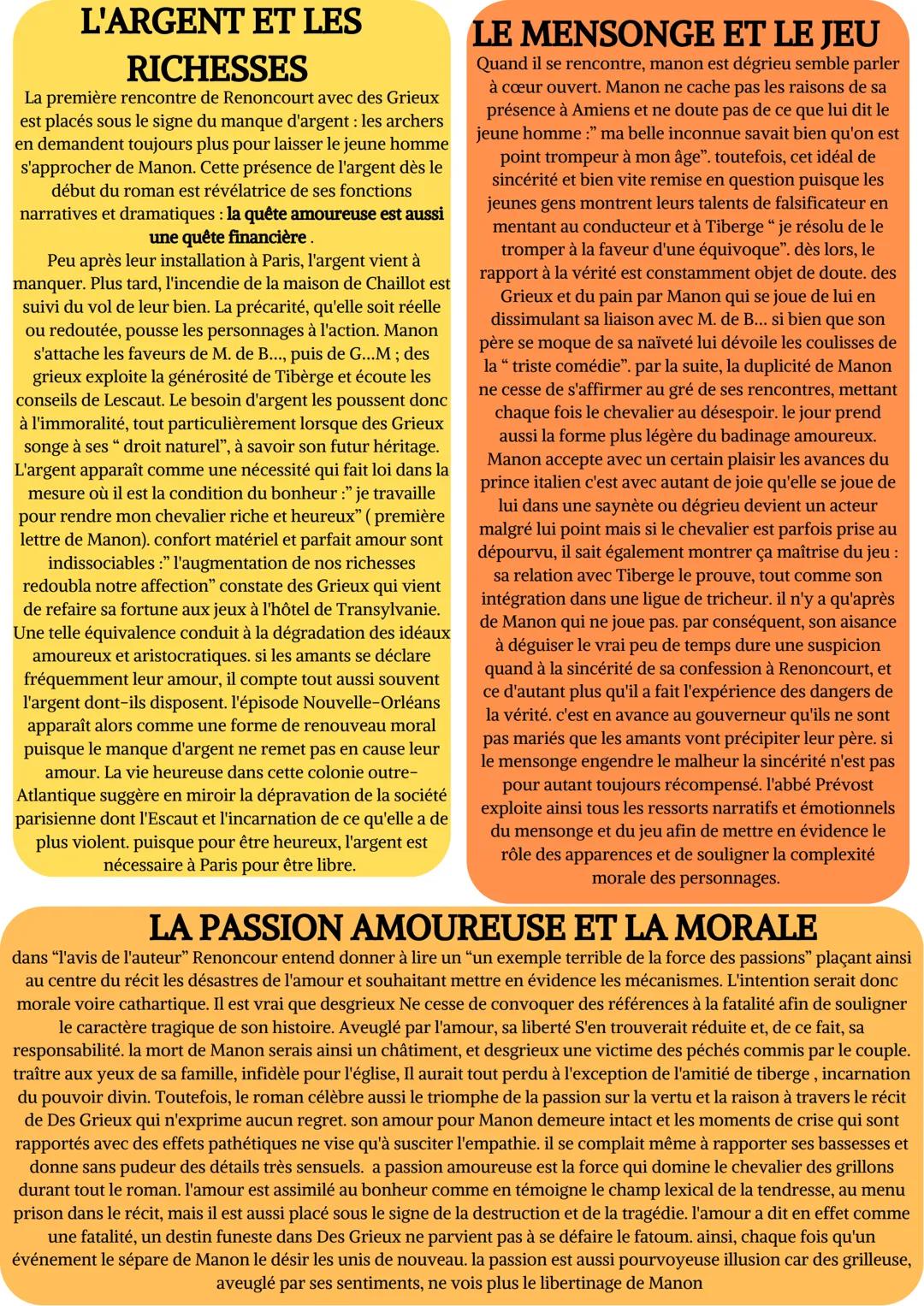 # MANON LESCAULT (1731)
D'abbé Prévost
## CONTEXTE
Entre les années 1712 et 1715: période durant laquelle
l'austérité règne à la cour. en e