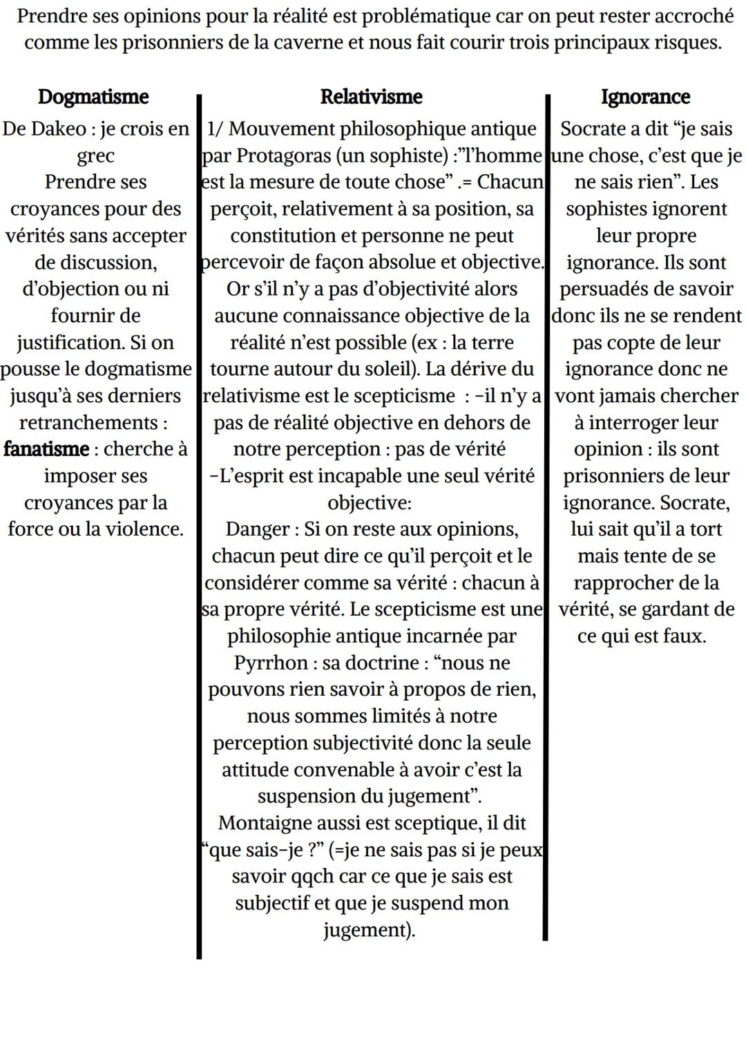 CHAPITRE 1: QUE VAUT NOS PERCEPTIONS DE
LA VERITE ?
On pense que nous connaissons le monde qui nous entoure alors que nos
perceptions sont t