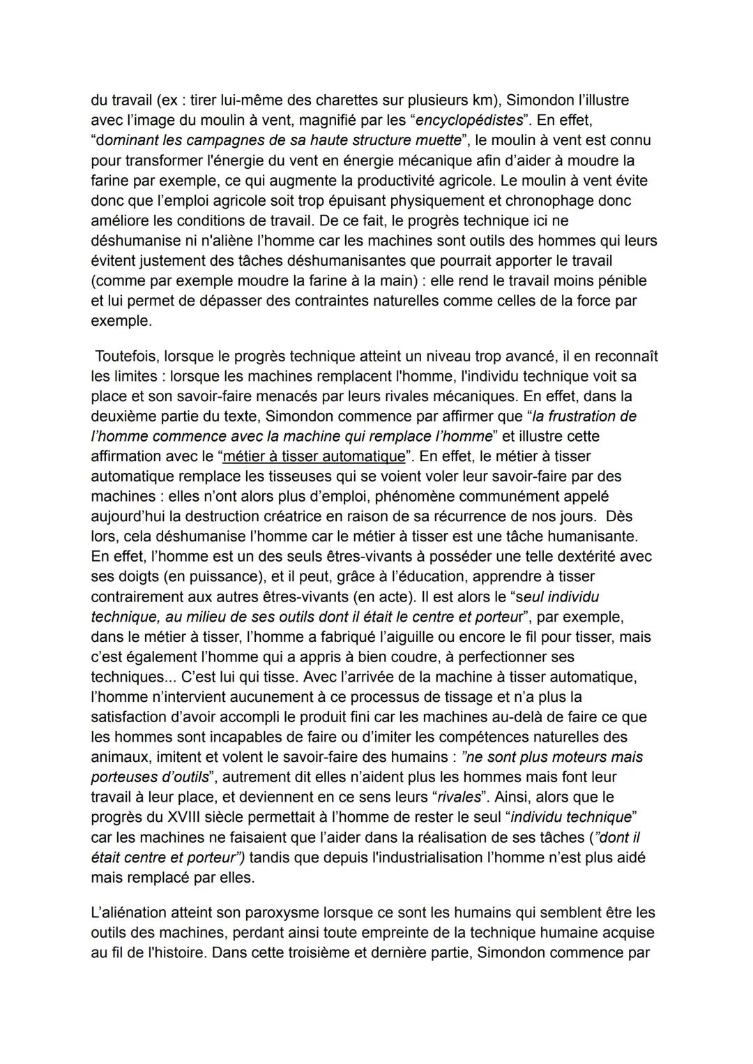 Explication de texte philosophique
Notre société contemporaine accorde une importance capitale à la consommation: il
faut produire toujours