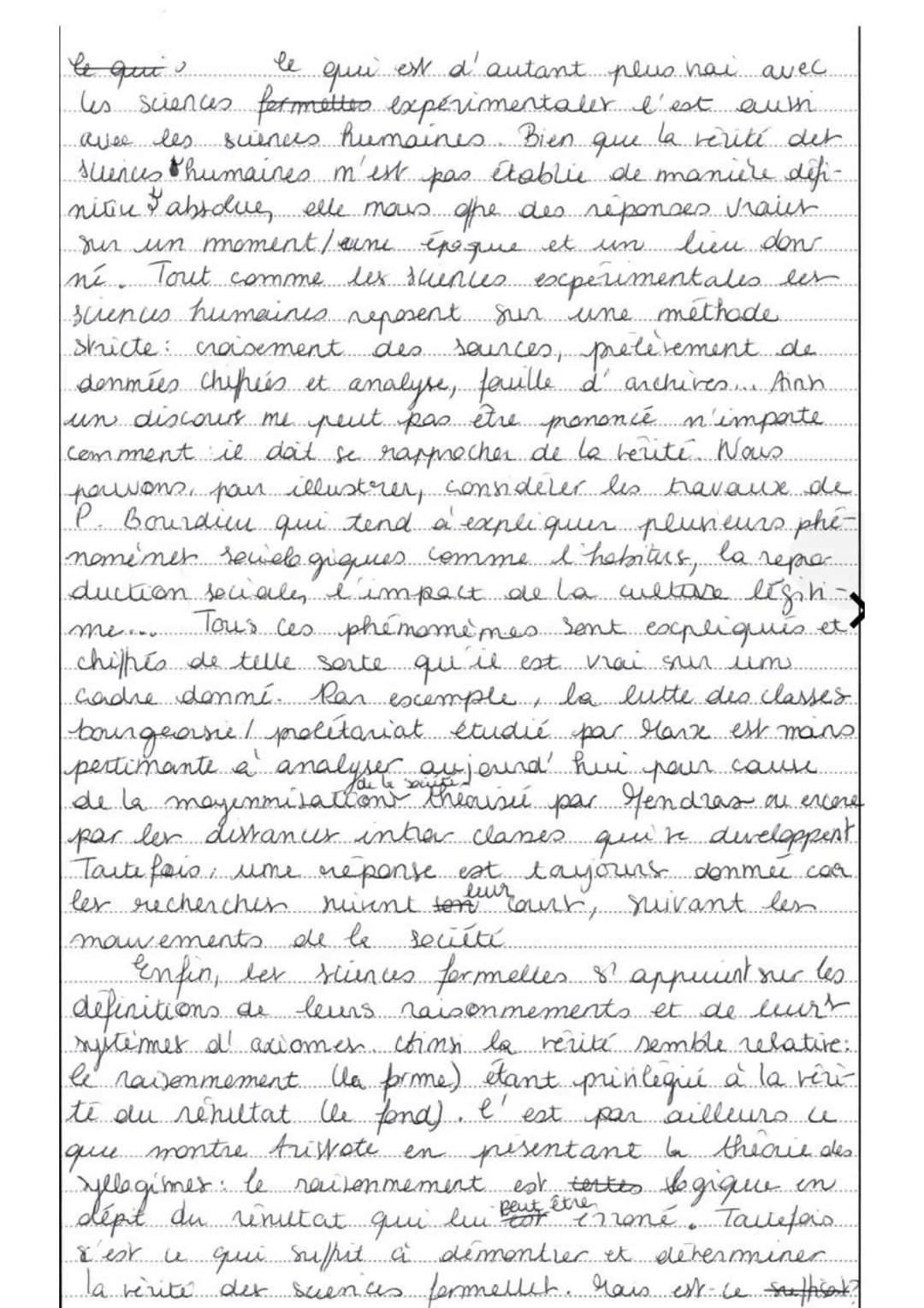 Sujet 1.
a
avances
lustre
La science a commu de
grandes
et s'est épris d'um ride significatif celui de
comprendre le monde et d'en décéler l
