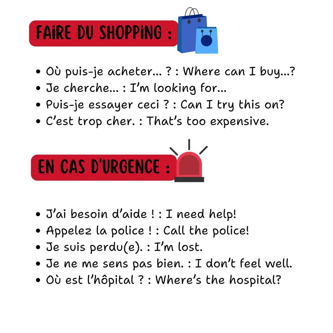 # FICHE DE SURVIE
POUR UN VOYAGE AUX
ETAT UNIS # SE PRÉSENTER ET SALVER :
* Bonjour: Hello / Hi
* Bonsoir : Good evening
* Comment