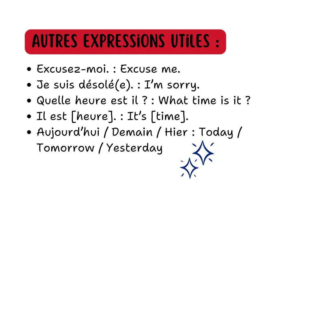 # FICHE DE SURVIE
POUR UN VOYAGE AUX
ETAT UNIS # SE PRÉSENTER ET SALVER :
* Bonjour: Hello / Hi
* Bonsoir : Good evening
* Comment