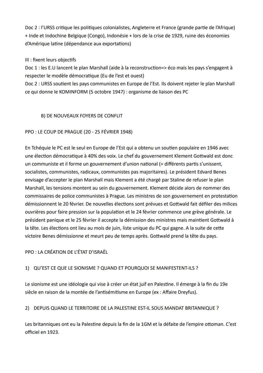 # CHAPITRE 4: LA FIN DE LA SECONDE GUERRE MONDIALE ET LES DÉBUTS
D'UN NOUVEL ORDRE MONDIAL
FIN DE LA SECONDE GUERRE MONDIALE: période de fi