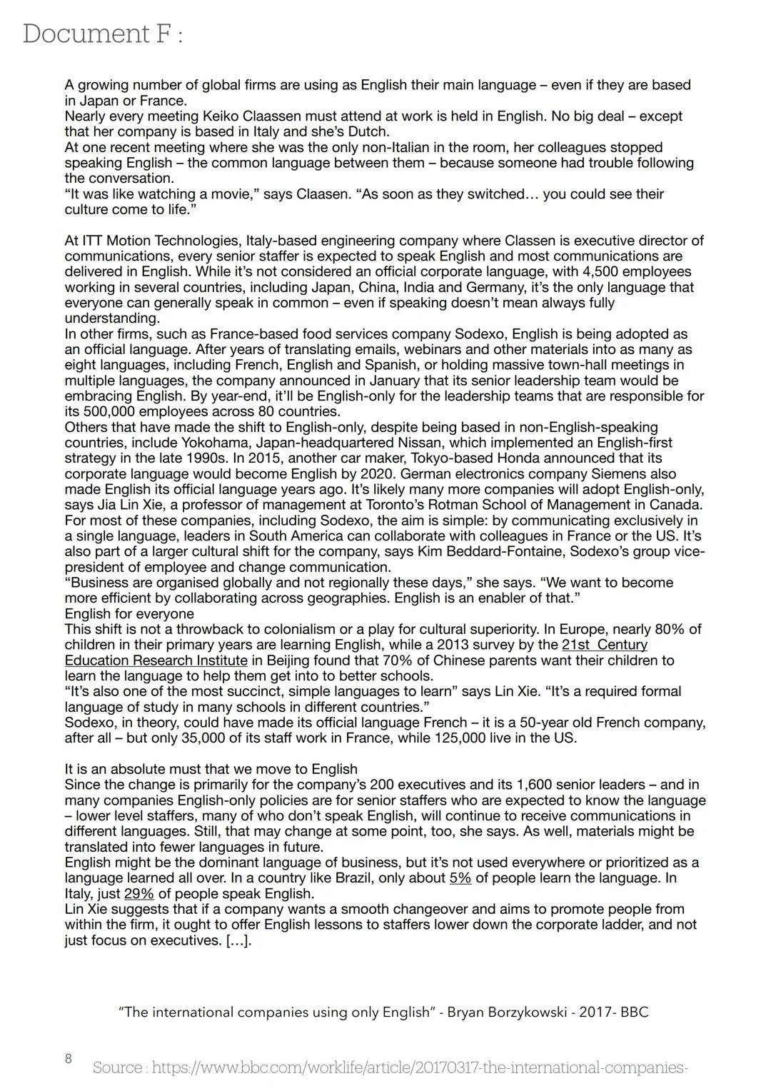 DOSSIER - ORAL AMC
LOVERGNE LOLA
TG4 - 2023-2024
Theme:
Knowledges, creations and innovations.
Focal area :
Production and circulation of kn