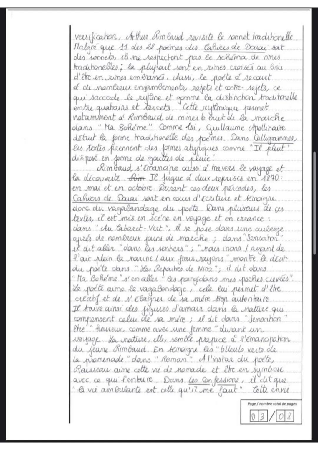 Français écrit -
Baccalauréat général
19/
A
20
Appréciation : Réflexion qui a le mérite de
s'appuyer précisément sur la citation au coeur
du