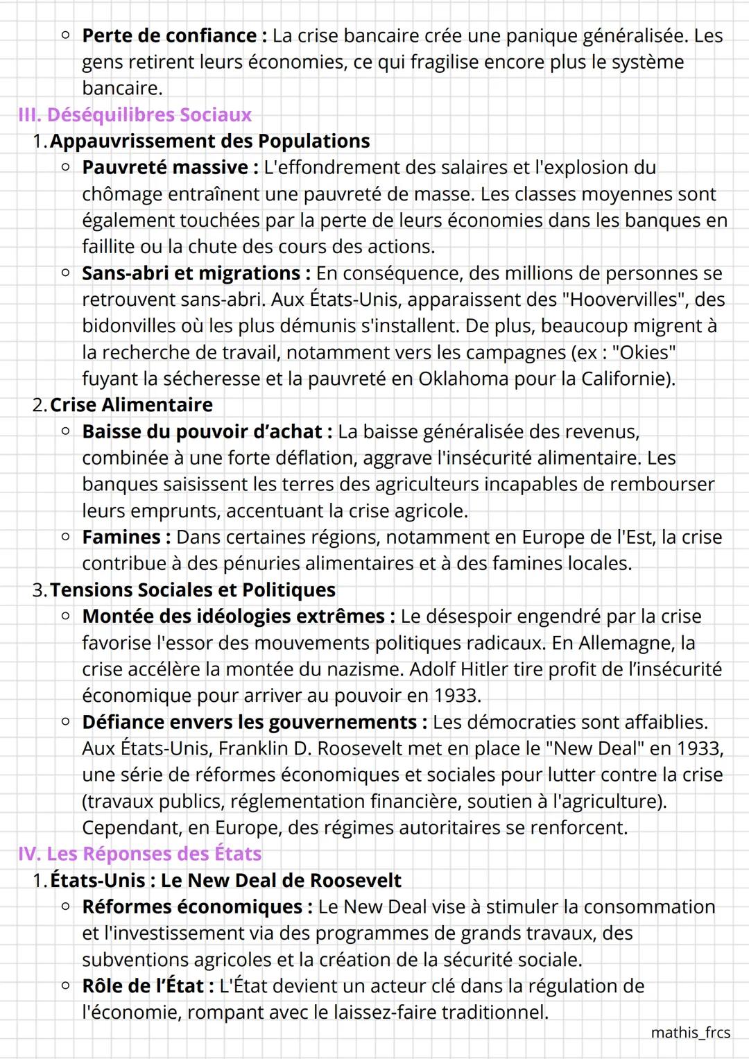 mathis_frcs
Introduction:
Histoire
L'Impact de la Crise de 1929
La crise économique de 1929, qui débute par le krach boursier à Wall Street