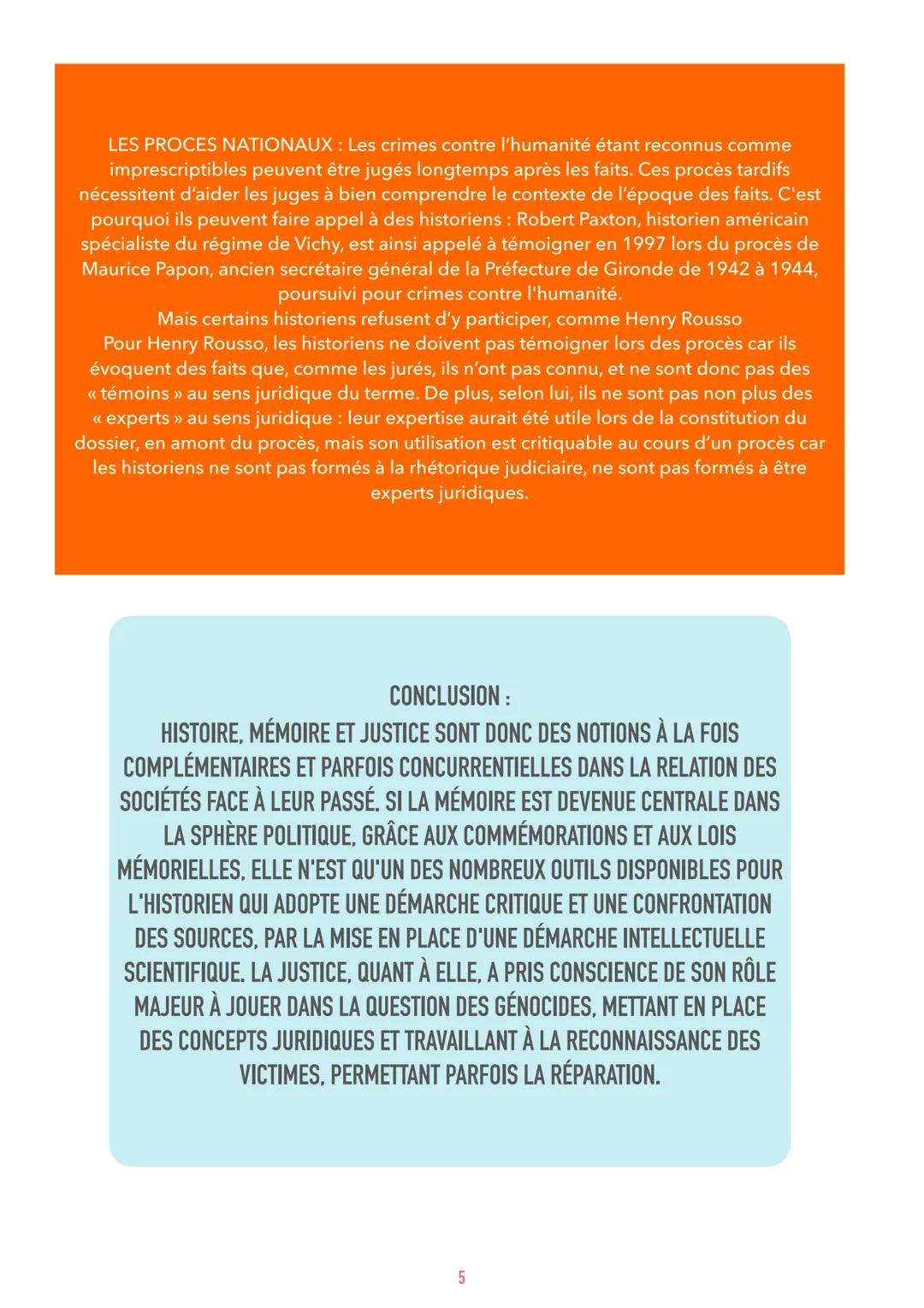 THÈME 3
# Histoire et mémoire
Introduction
## 1) Histoire et mémoire: deux notions
différente, mais complémentaire
L'HISTOIRE est une sc