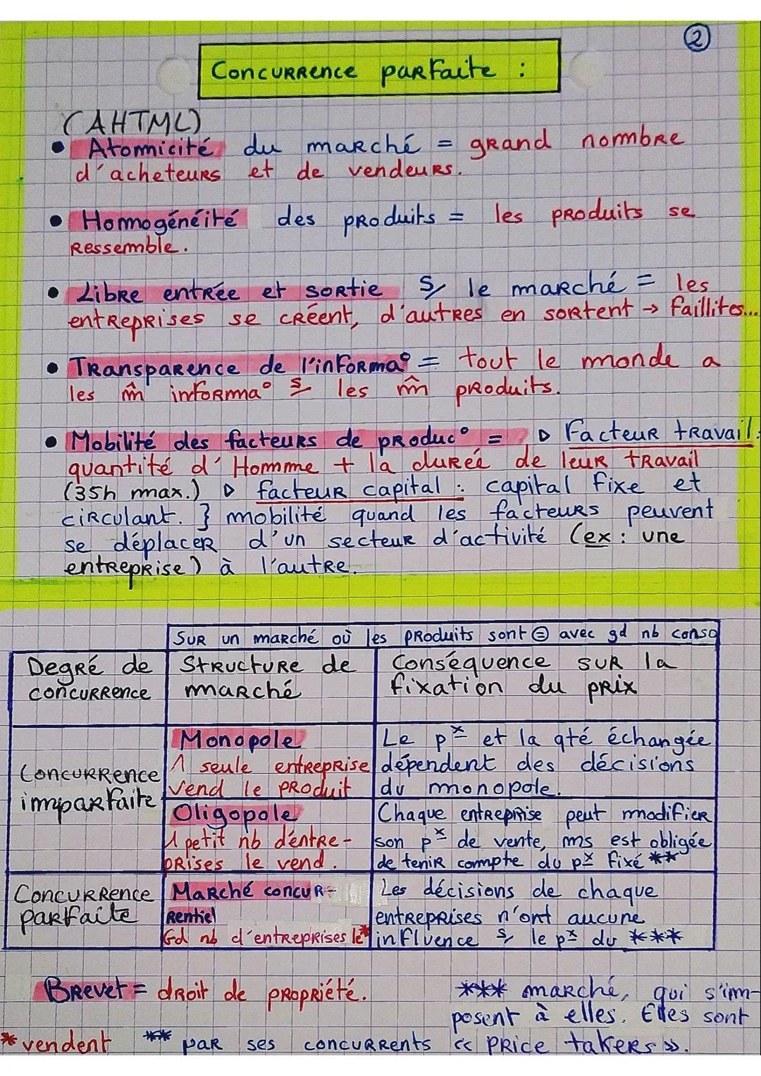 # Marché concurentiel
SES ECON
> Comment un marché concurentiel fonctionne-t-il?
I- Comment les marchés sont-ils organises?
A) Le marché