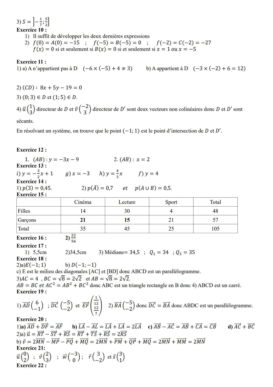 Essentiels du programme de seconde pour réussir
en spécialité mathématiques en première générale
•
Nombres et calculs numériques
- savoir ca