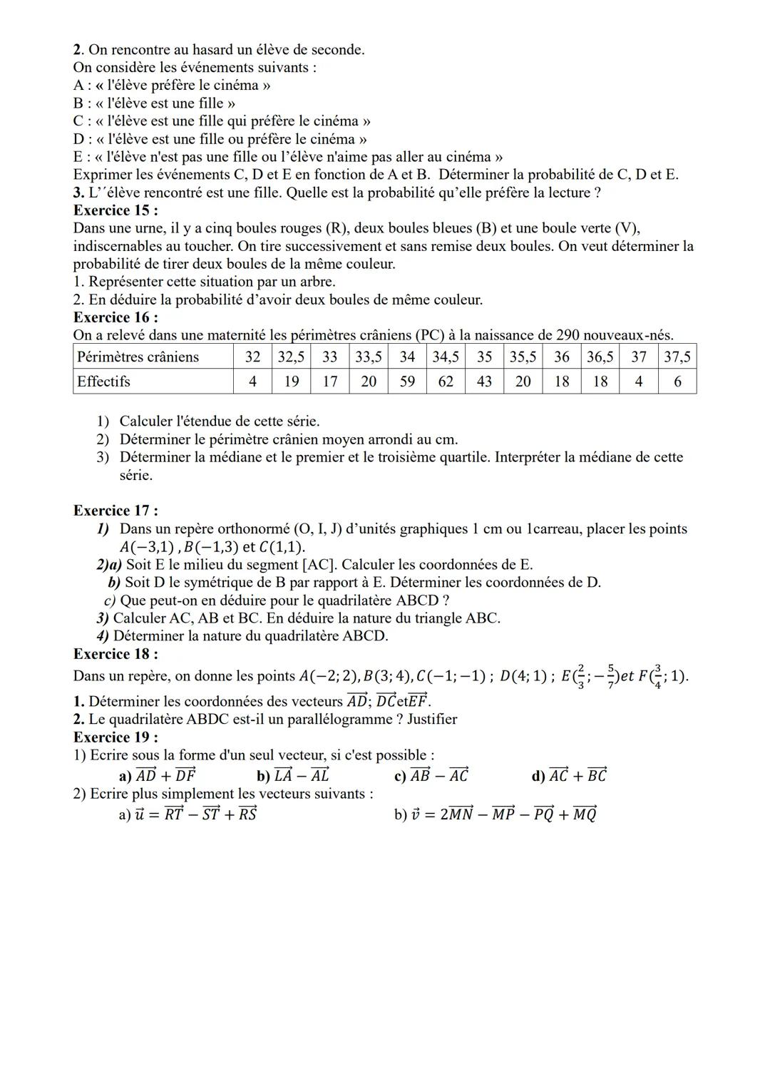 Essentiels du programme de seconde pour réussir
en spécialité mathématiques en première générale
•
Nombres et calculs numériques
- savoir ca