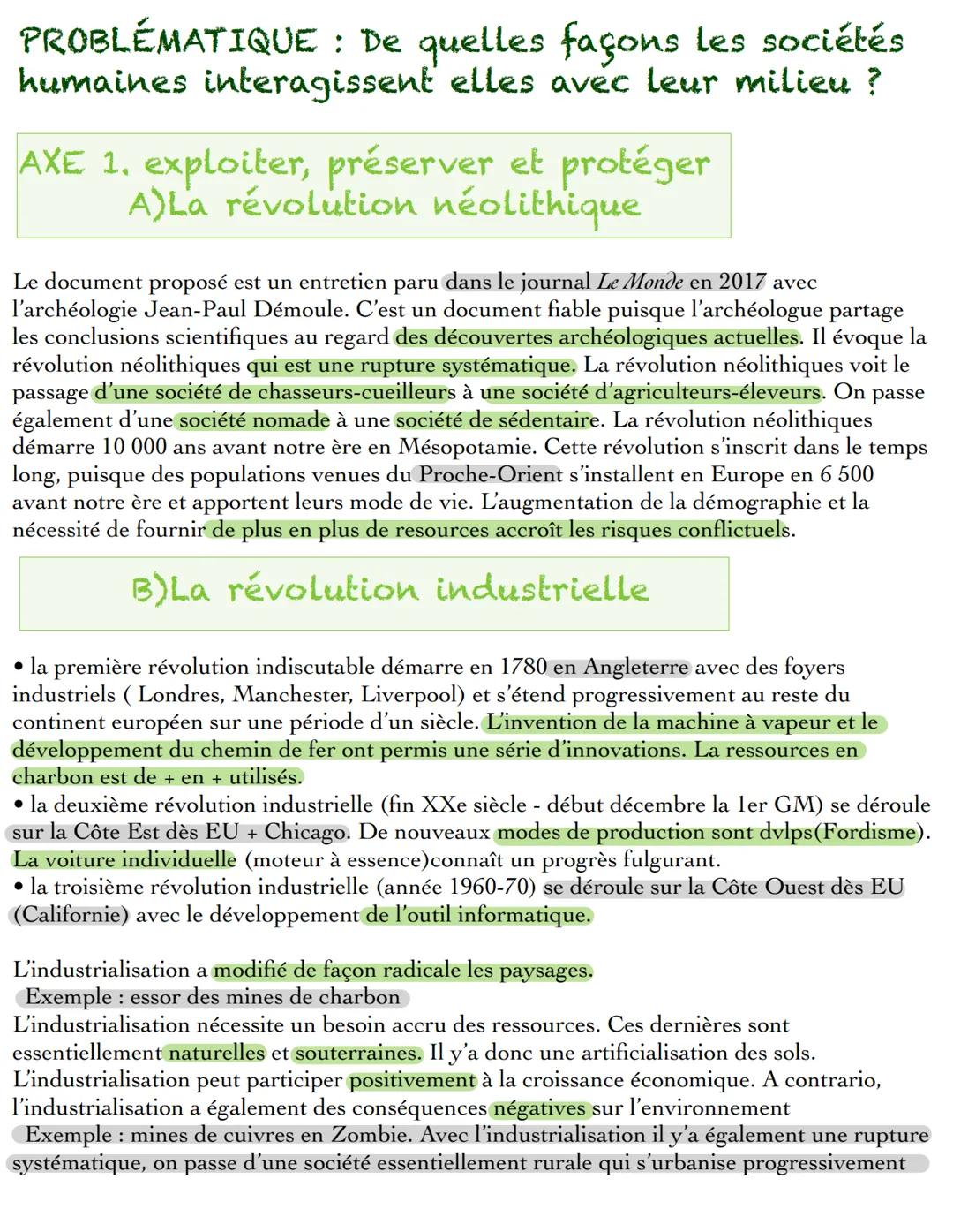 Chapitre2
environnement
Années 1960: accélération croissance
démographique + croissance économique
dans les pays industrialisés.
Conséquence