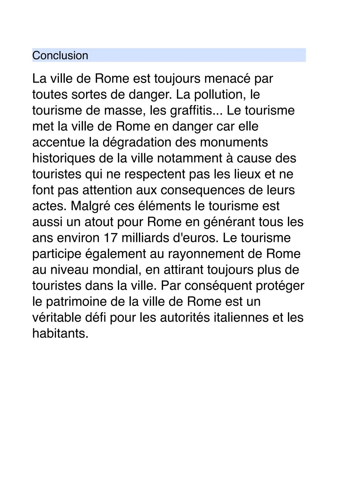 le tourisme met-il Rome en danger?
INTRODUCTION
En 2022, un couple de touristes américains ont été aperçu
grâce à des caméras de surveillanc