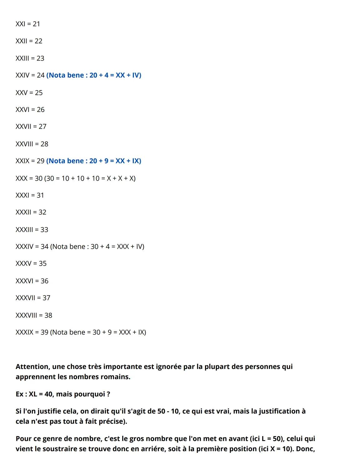 # Les chiffres romains (Partie 1)
1 = 1
V=5
X = 10
Ces trois là sont les chiffres romains les plus connus, car ils nécessitent qu'une se