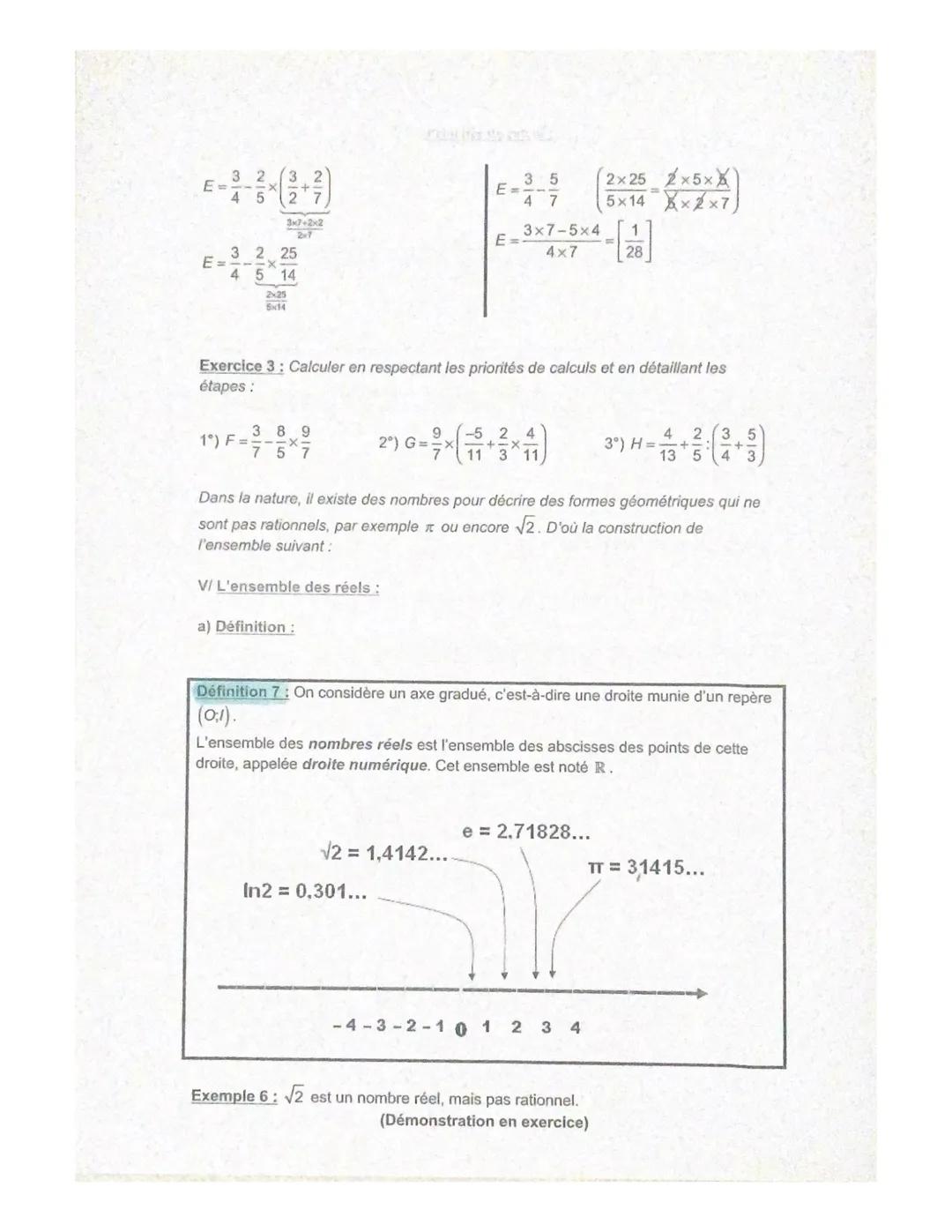 Chapitre I: Ensembles de nombres
Introduction historique :
Au fil de l'histoire, les mathématiciens ont progressivement pris conscience
qu'i