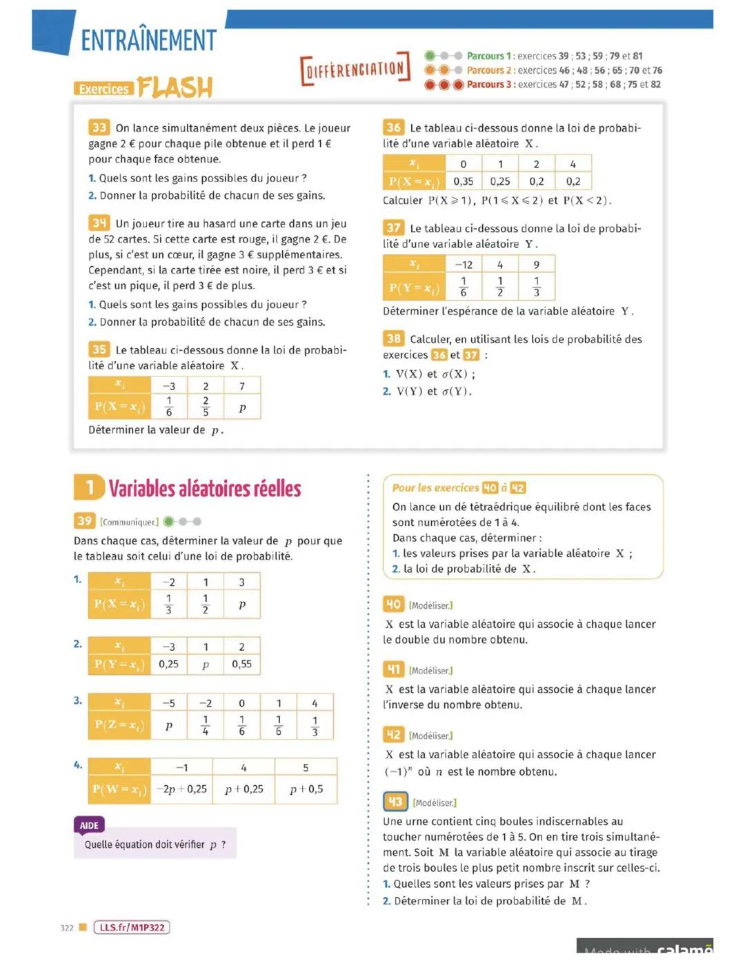 Maths exo première générale