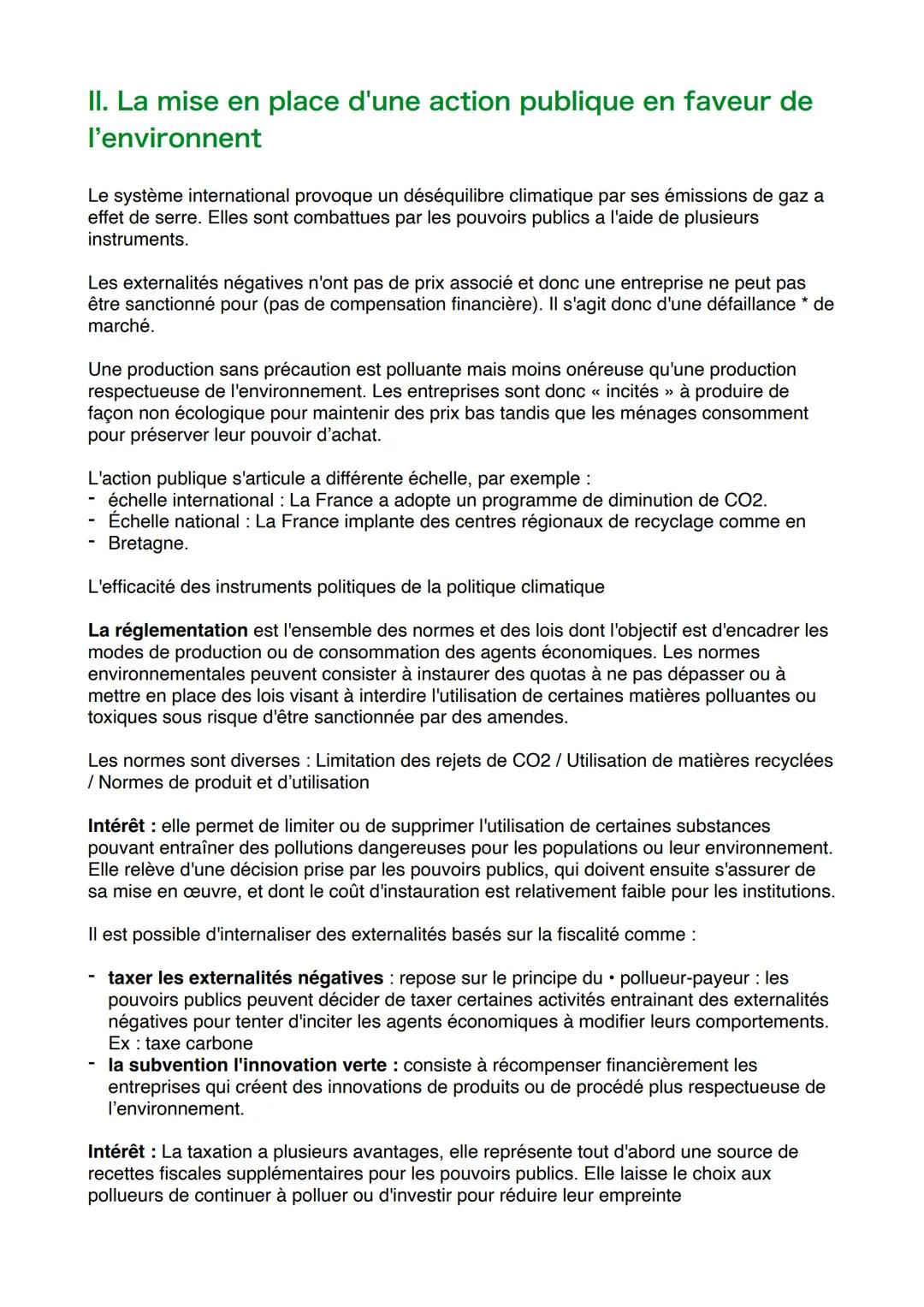 # L'ENVIRONNEMENT
L'environnement (ressources naturelles) sont gérés par une grande diversité d'acteurs.
Leurs action complexes qui s'exerc