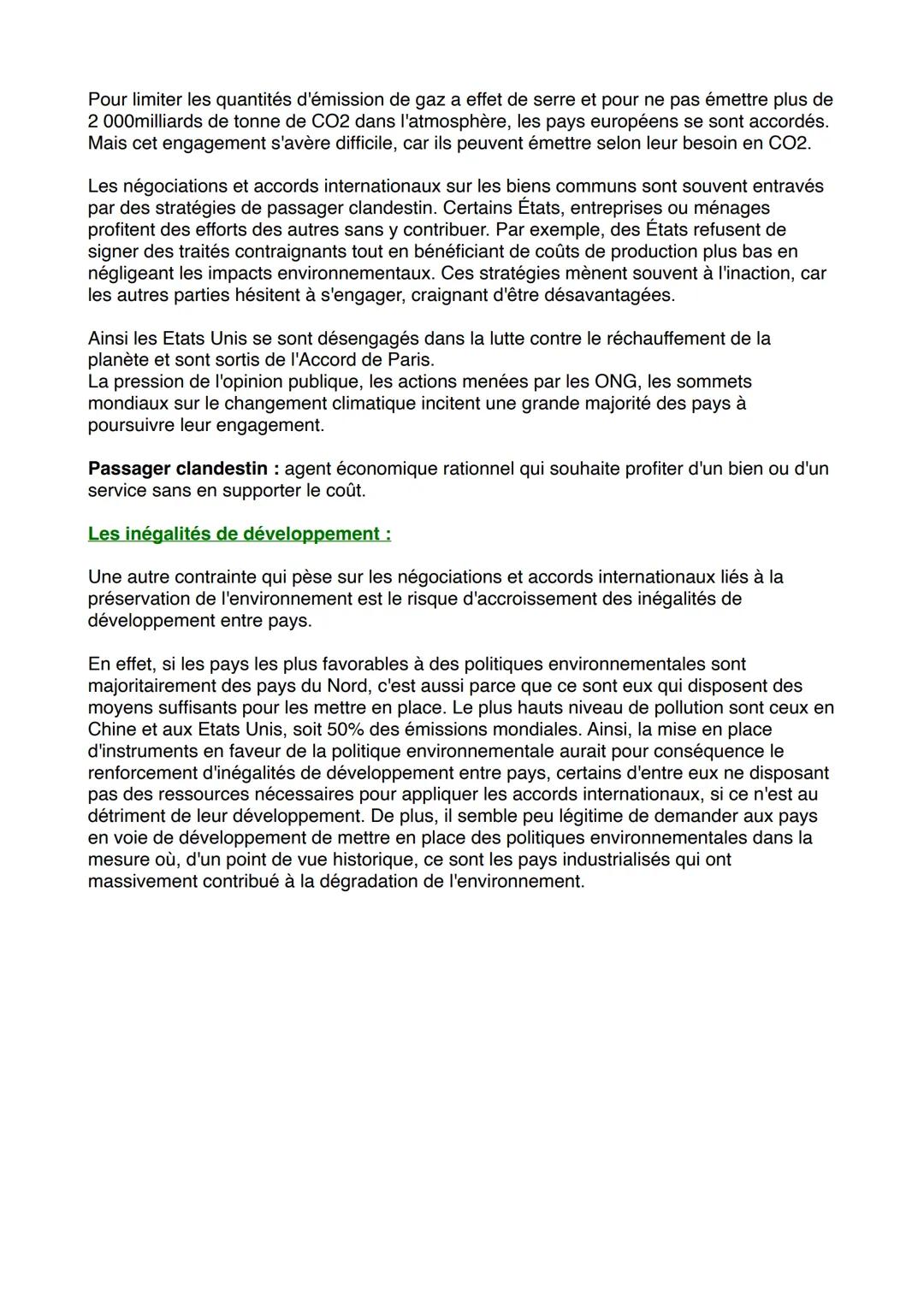 # L'ENVIRONNEMENT
L'environnement (ressources naturelles) sont gérés par une grande diversité d'acteurs.
Leurs action complexes qui s'exerc