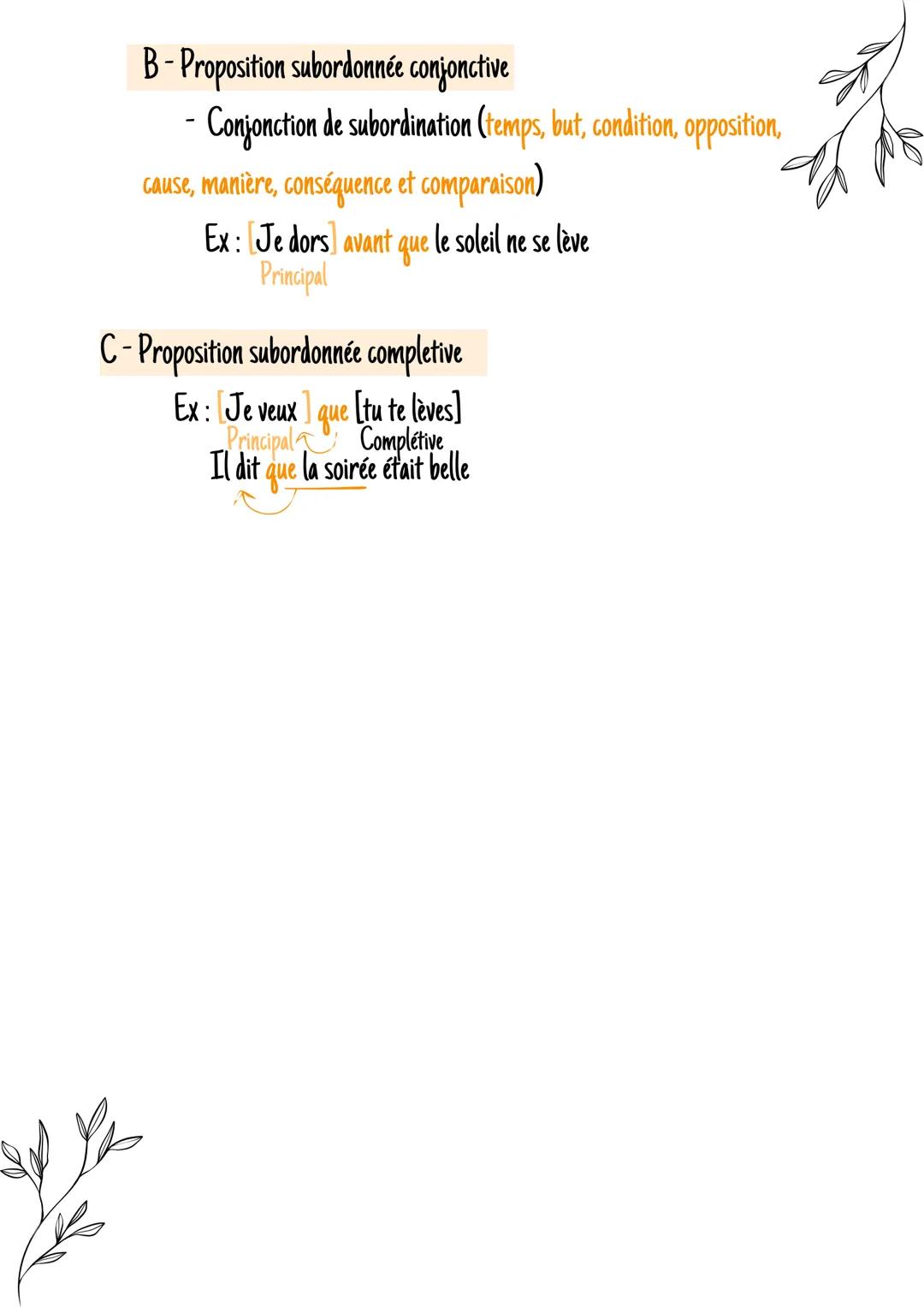 # Français
Les propositions
I- Les phrases
Phrase Simple:
I verbe
Ex: Je marche seule.
Phrase Complexe :
Plusieurs verbes donc
Plusieurs