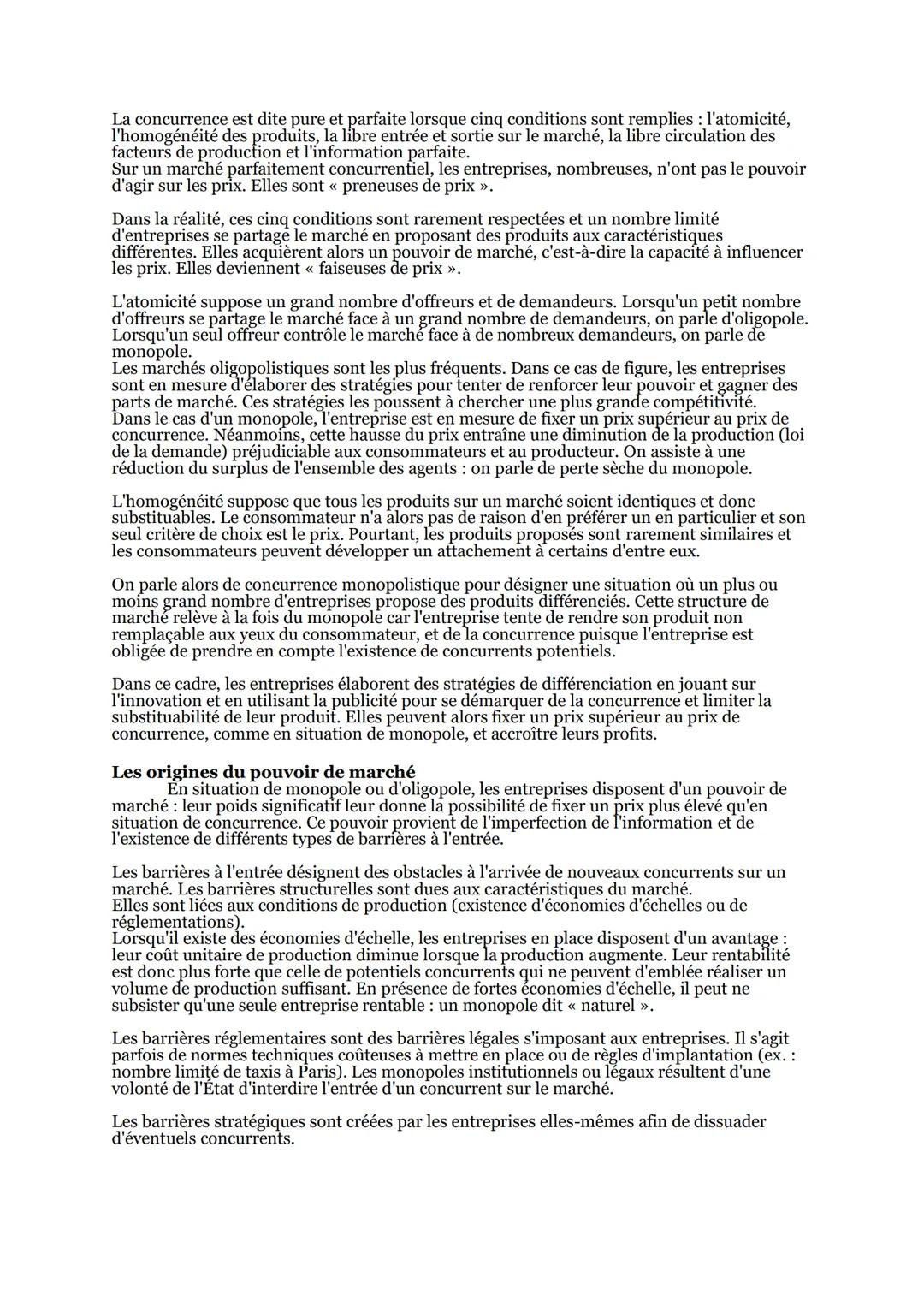 SES: Le Marché
I. Le fonctionnement d'un marché concurrentiel
Un modèle d'échange entre offreurs et demandeurs
Le marché est une institut