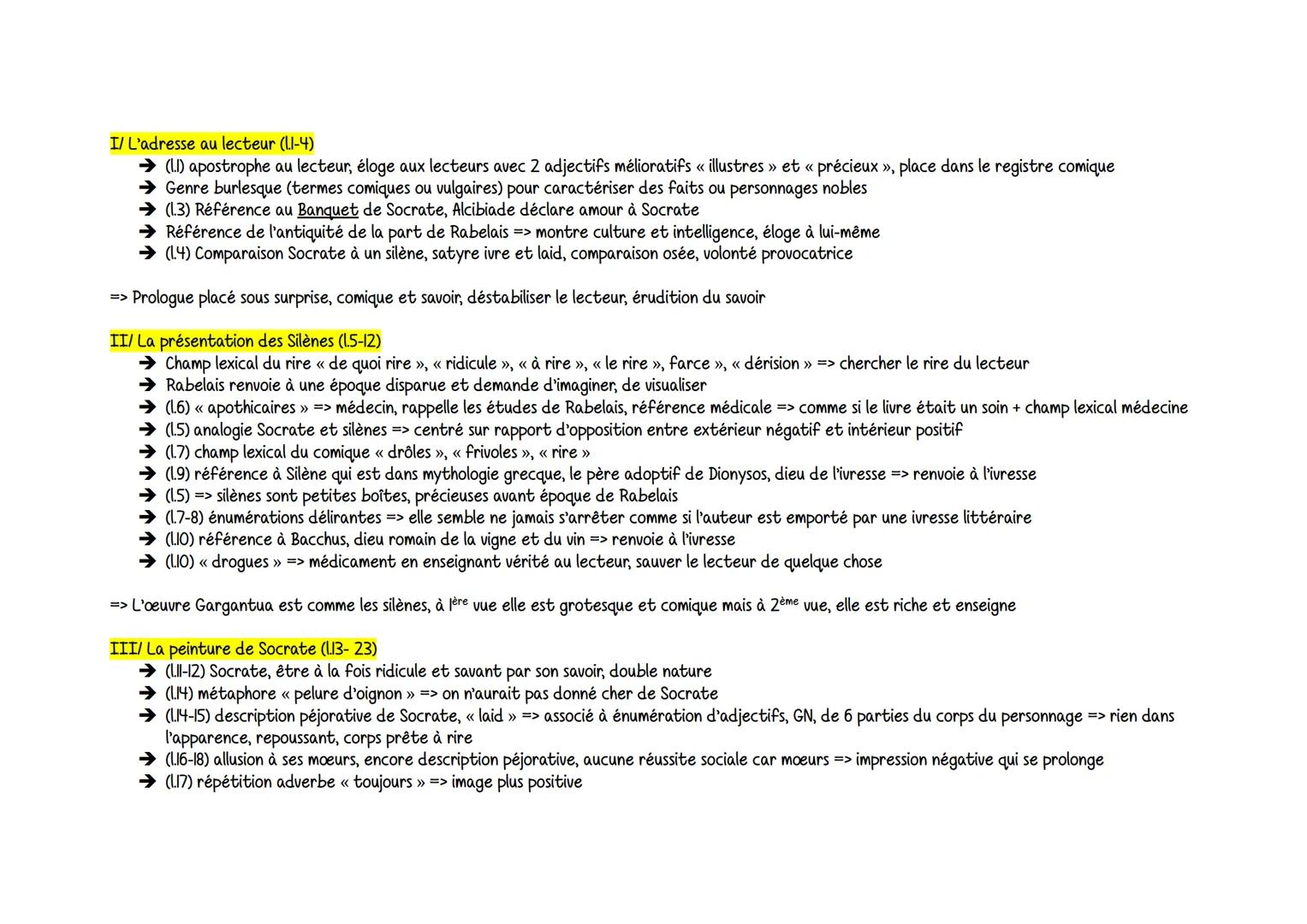 10
5
15
20
SEQUENCE 3
LL n° 1
OI: Littératures d'idées
RABELAIS Gargantua, 1534, éd° de 1542
Prologue de l'auteur
Buveurs très illustres, et