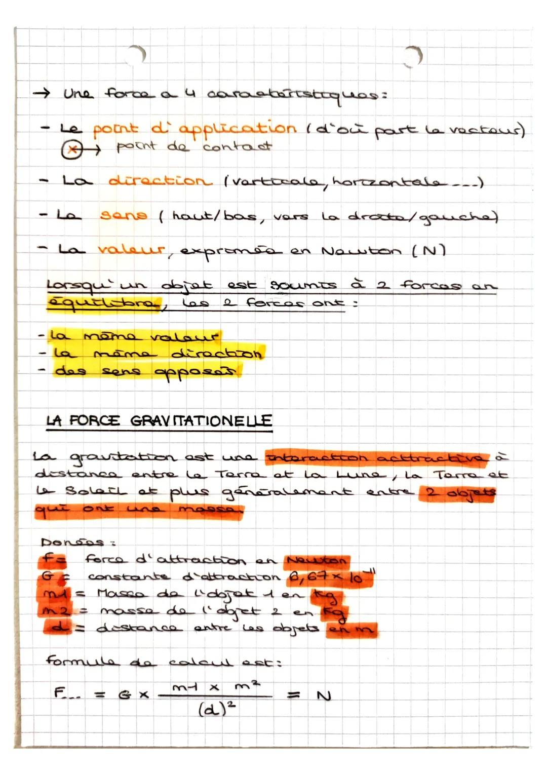 # physiques
FORCES ET INTERACTIONS
I- Interactions
$
\rightarrow
$ 2 objat ayant un effet l'un sur l'autra
subissant une interaction
$
\
