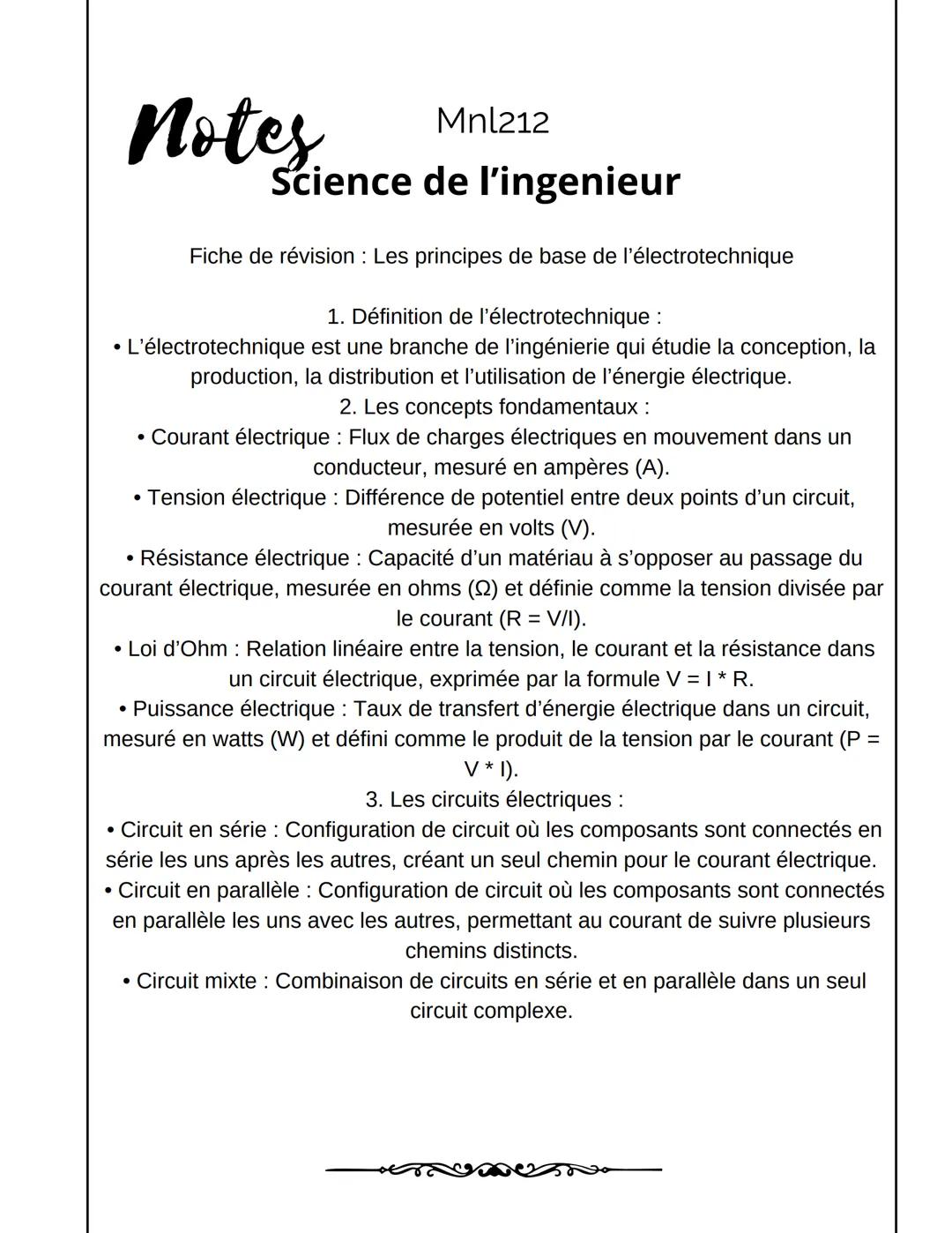 Science de l’ingénieur