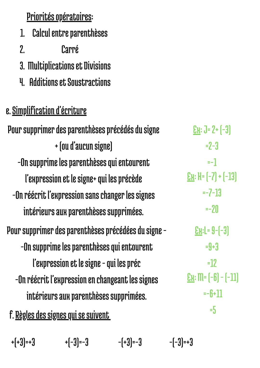 # maths
-Nombres Relatifs-
1. Nombre Relatif
Définition: Un nombre relatif est un nombre au sens habituel du terme précédé du
signe +(nom