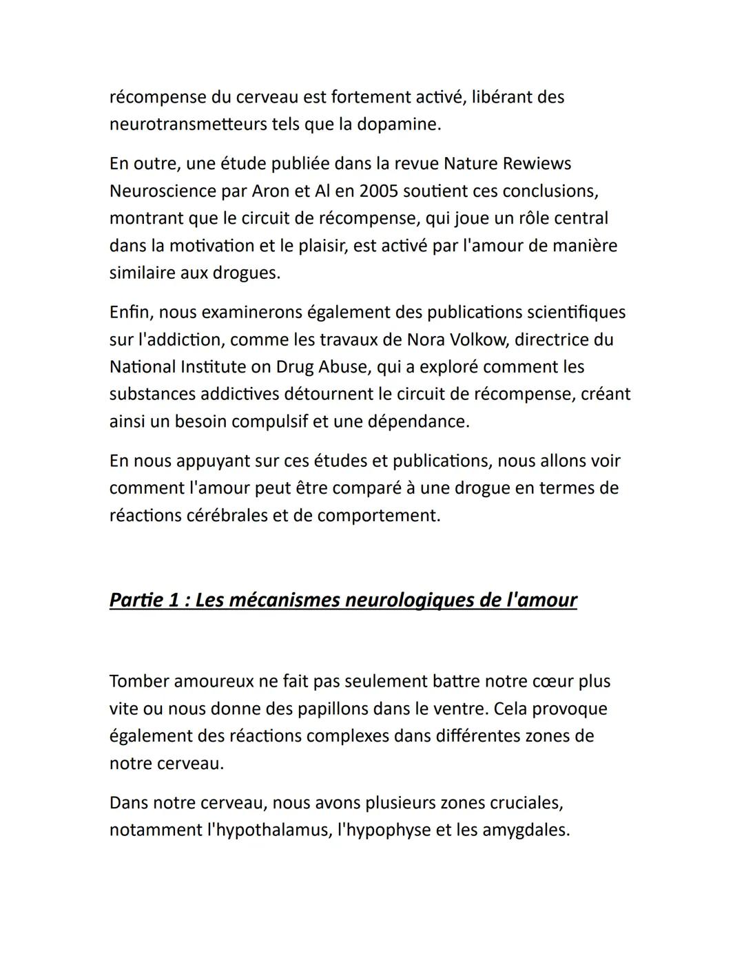 Grand oral svt
# L'amour est-il une drogue ?
Aujourd'hui, je vais vous parler d'un sujet fascinant et complexe :
l'amour est-il une drogue