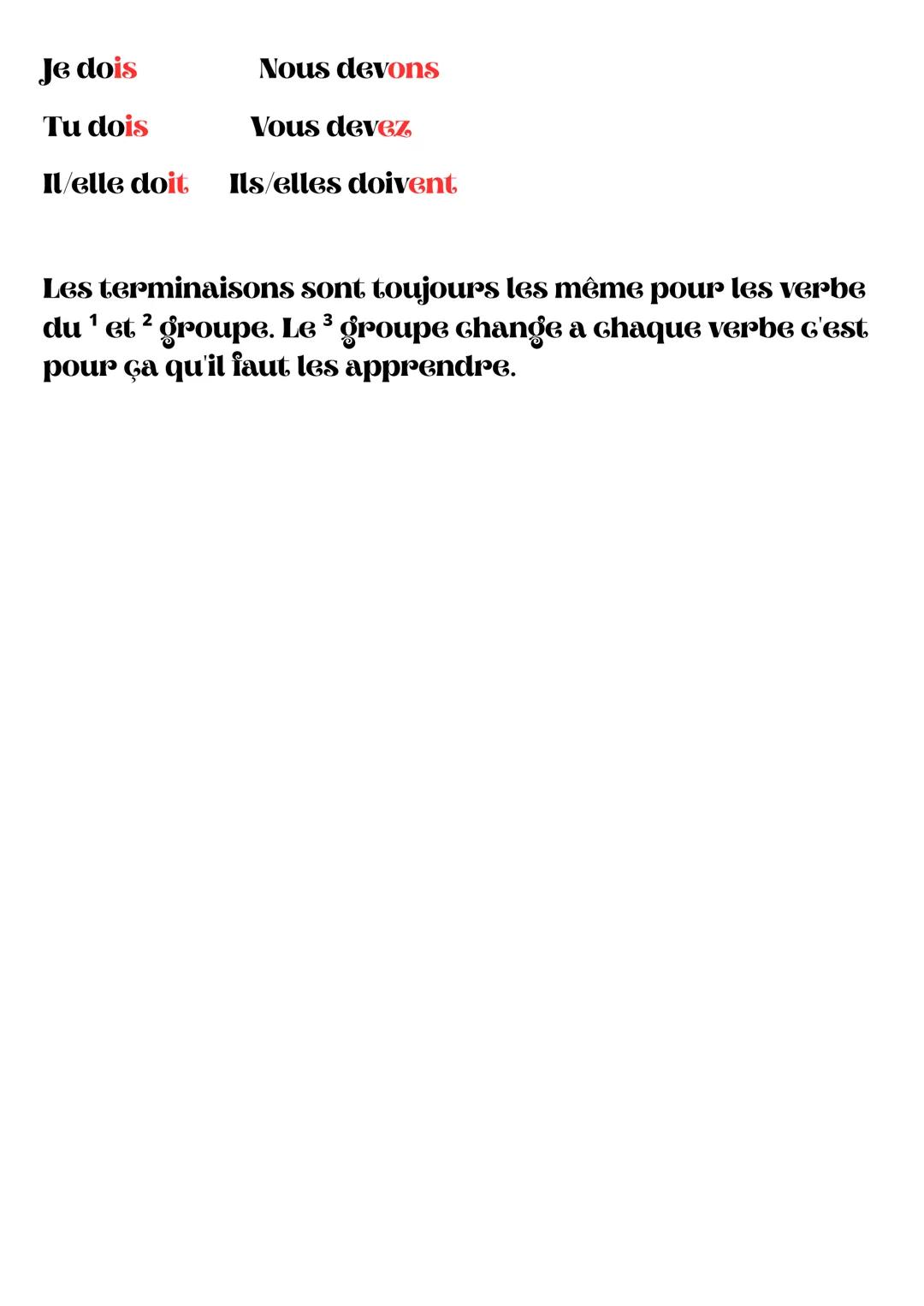 # Le présent de l'indicatif
Le présent de l'indicatif est le temps exprimer le fait ou
l'action au moment où l'on parle
Ex:
Si je conjugu