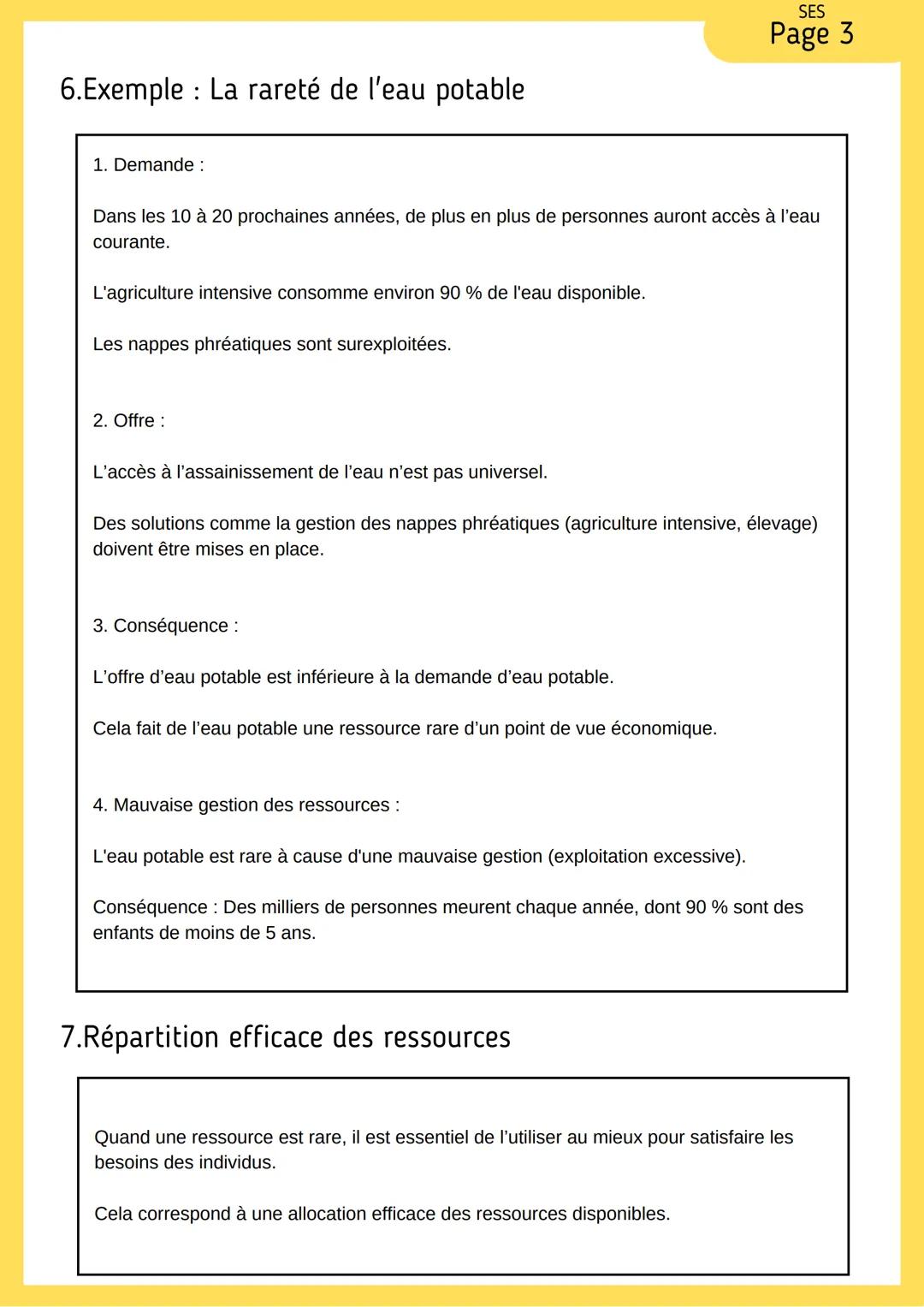 COMMENT LES ÉCONOMISTES
RAISONNENT-ILS ET
TRAVAILLENT-ILS?
Plan:
SES
Page 1
1.Allocation optimale des ressources
2. Biens et services
3. Fac