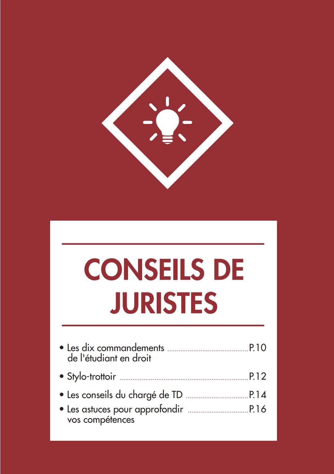 LE PETIT JURISTE
FAIT PAR LES ETUDIANTS POUR LES ETUDIANTS
GUIDE DE L'ÉTUDIANT
EN DROIT
2016 - 2017
Toutes les astuces pour réussir sa licen