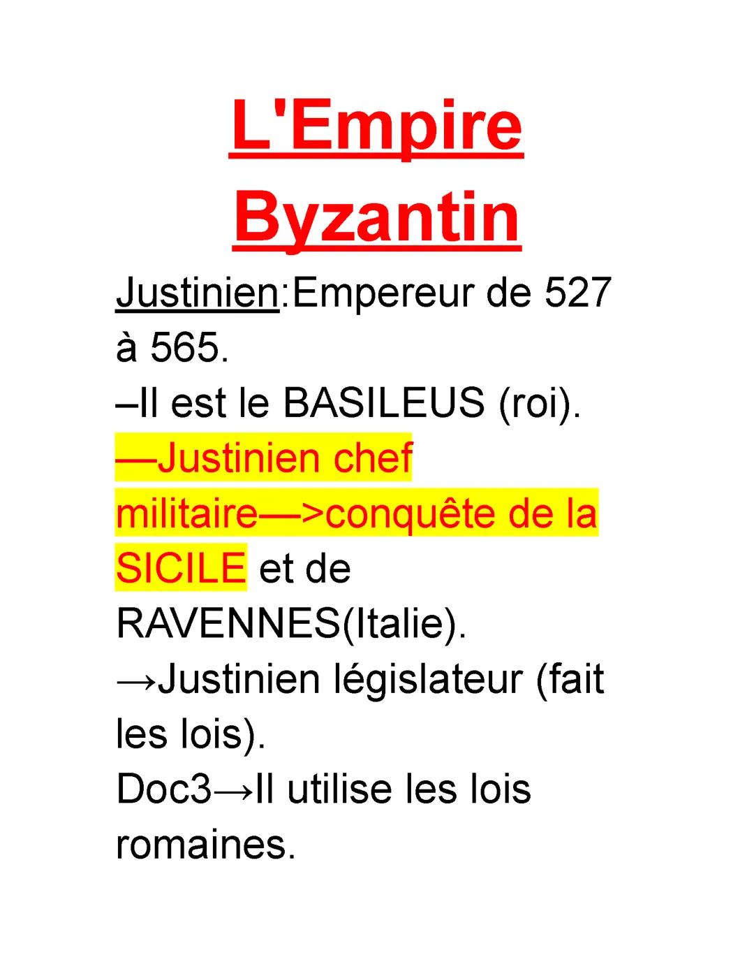 Byzance et l'Europe Carolingienne