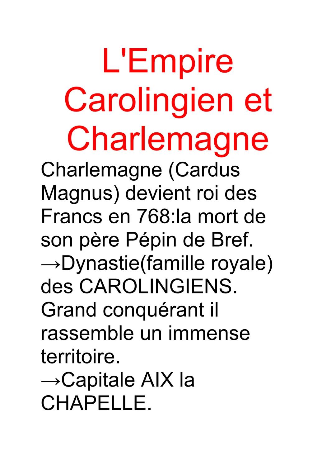 L'Empire
Byzantin
Justinien:Empereur de 527
à 565.
-Il est le BASILEUS (roi).
-Justinien chef
militaire->conquête de la
SICILE et de
RAVENNE