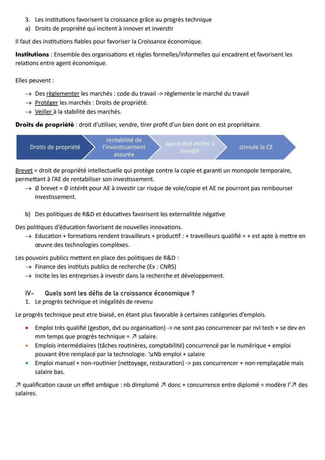 SES: Fiche de révision - La croissance économique
|- La mesure de la croissance économique
Croissance économique désigne processus d'augment