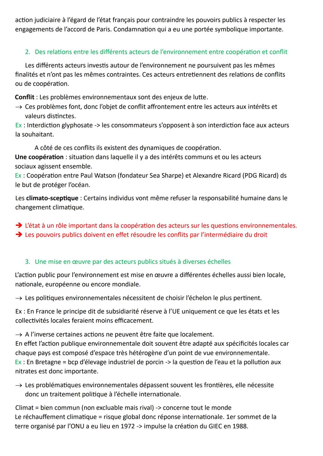 CHAPITRE 2 - QUELLE ACTION PUBLIQUE POUR L'ENVIRONNEMENT
Intro: En décembre 2015 à Paris près de 200 chefs d'états se sont engagés à conteni