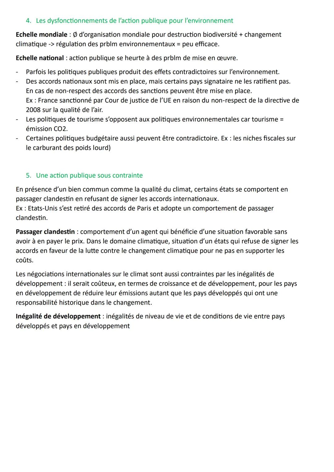 CHAPITRE 2 - QUELLE ACTION PUBLIQUE POUR L'ENVIRONNEMENT
Intro: En décembre 2015 à Paris près de 200 chefs d'états se sont engagés à conteni