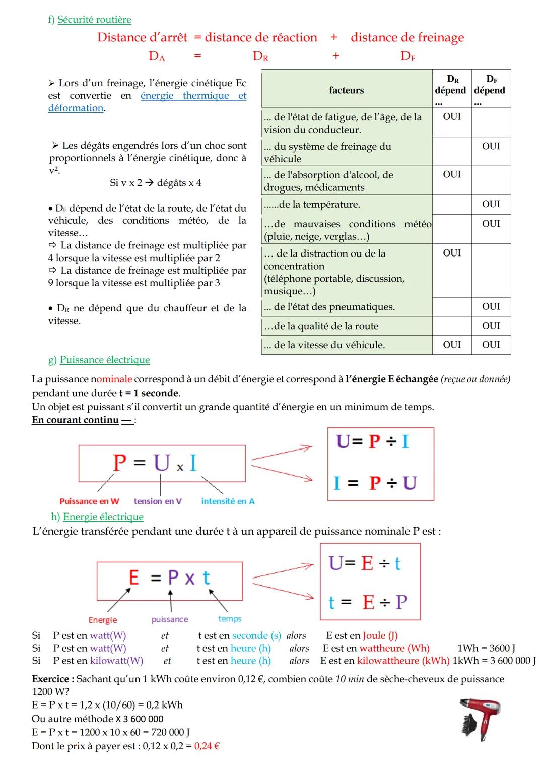 Fiche de révision de 3eme en physique chimie - DNB
1/ Chimie : organisation et transformation de la matière
a) Atomes, molécules et ions
Un