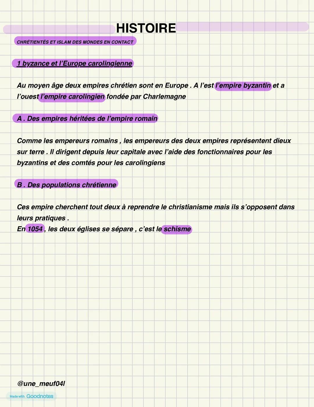 Chrétienté et islam