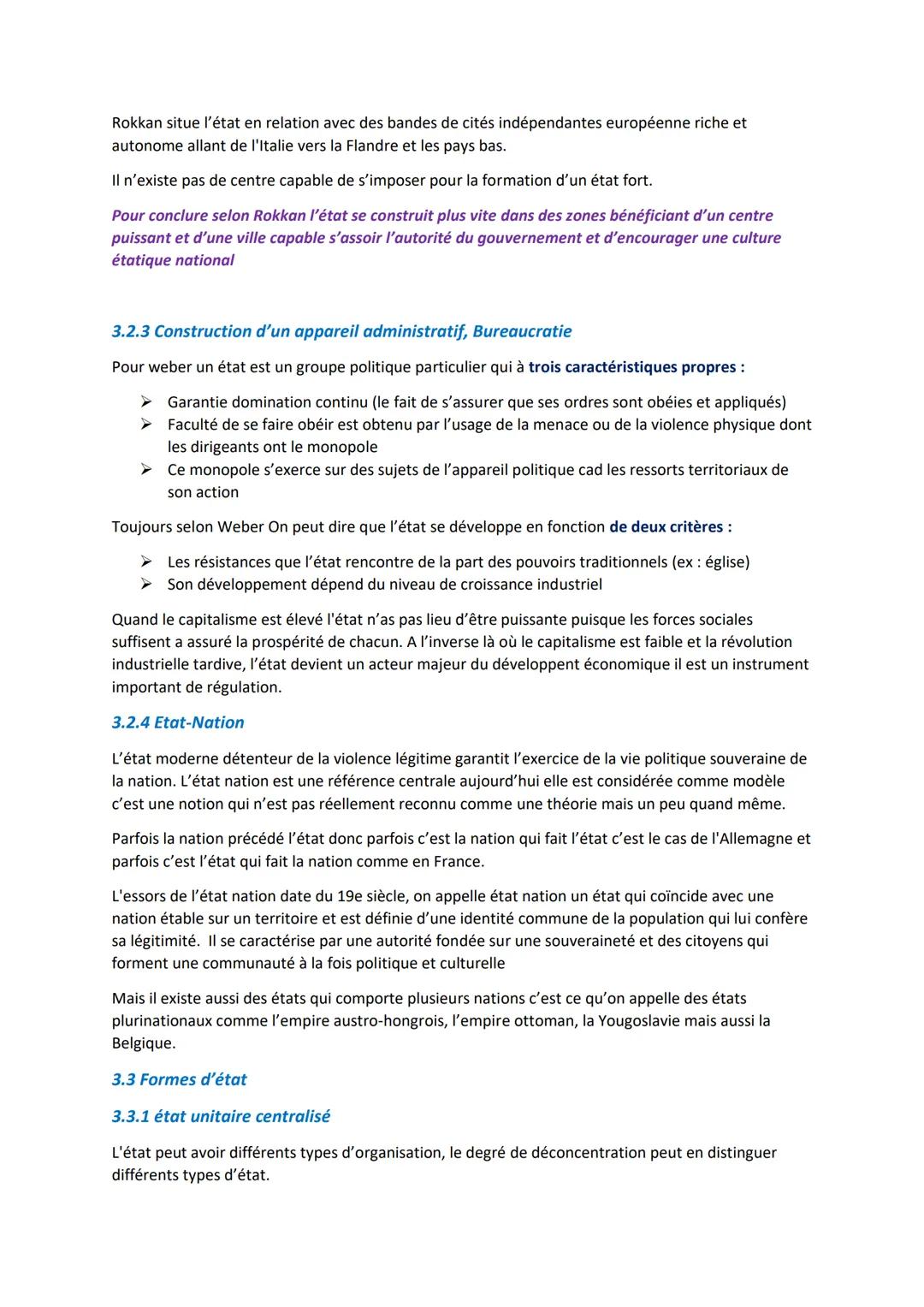 SCIENCE POLITIQUE
Politique : La science politique est une science sociale qui étudie les gouvernements sous toutes
leurs formes et tous leu