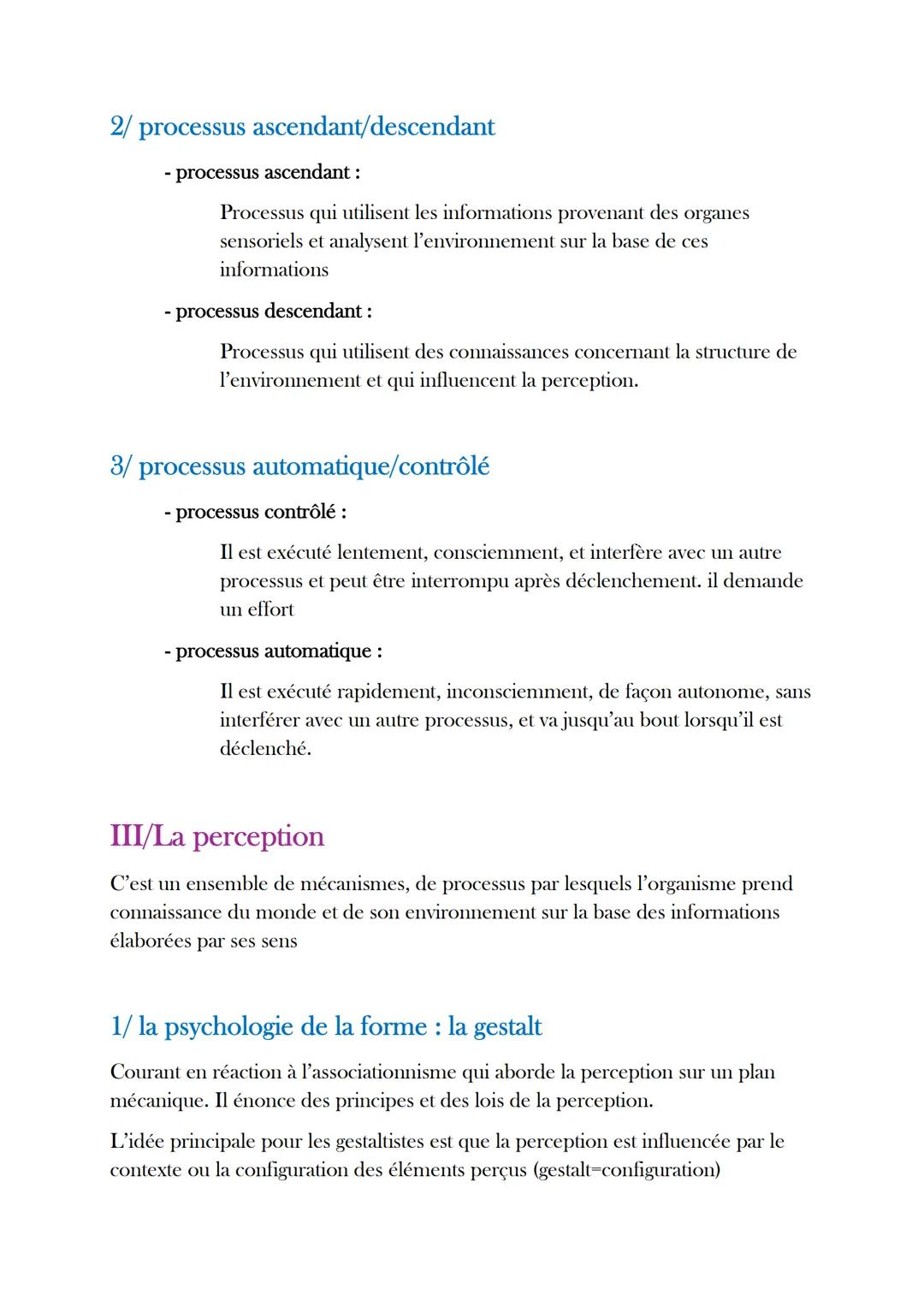 Les bases de la psychologie cognitives
I/la psychologie cognitive
La psychologie cognitive est une branche de la psycho (clinique, sociale,