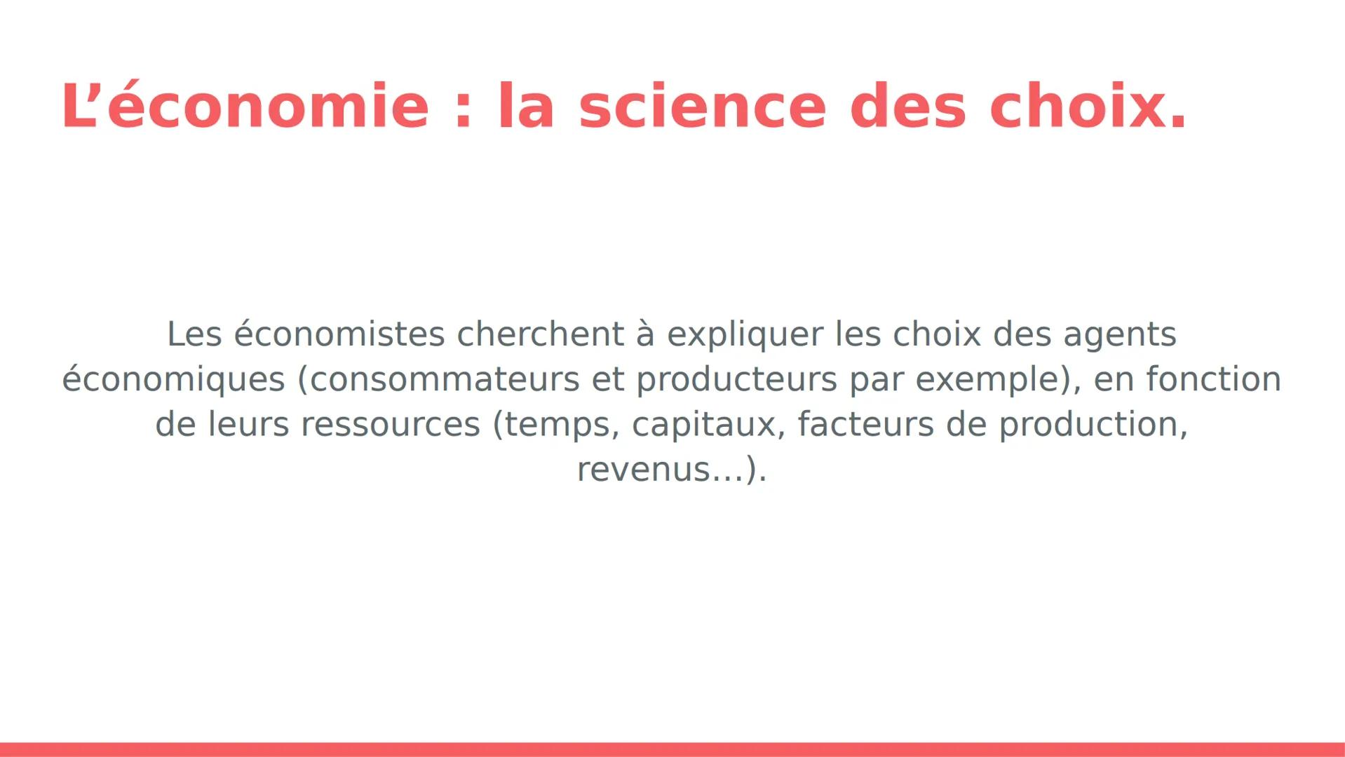 À quoi
servent les
SES ?
Présentation des SES et
de leurs débouchées Les Sciences Économiques et Sociales
→ Une même démarche scientifique
→