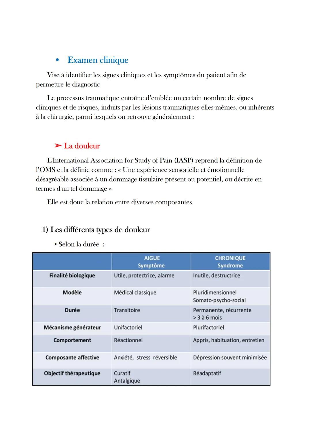 Analyse d'un traumatisme
1.Généralités sur la notion de processus et de traumatisme
Le mot «< processus » vient du latin « PRO » = pour et «