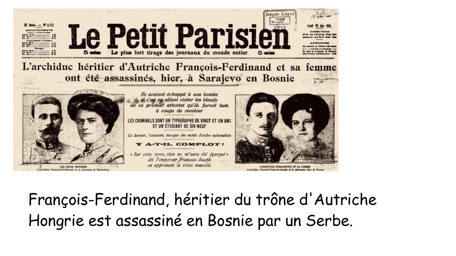 # Histoire 3ème
## Chapitre 1
Civils et militaires pendant
la Première Guerre
Mondiale Séance 1 - Mercredi 11 septembre
Quelles sont le