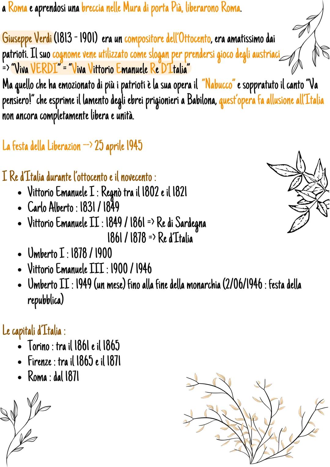 Italien S.P.E
Il Risorgimento
Il Risorgimento inizia nel 1820 e finisce nel 1871
Il Risorgimento è il processo storico che porta l'Italia al