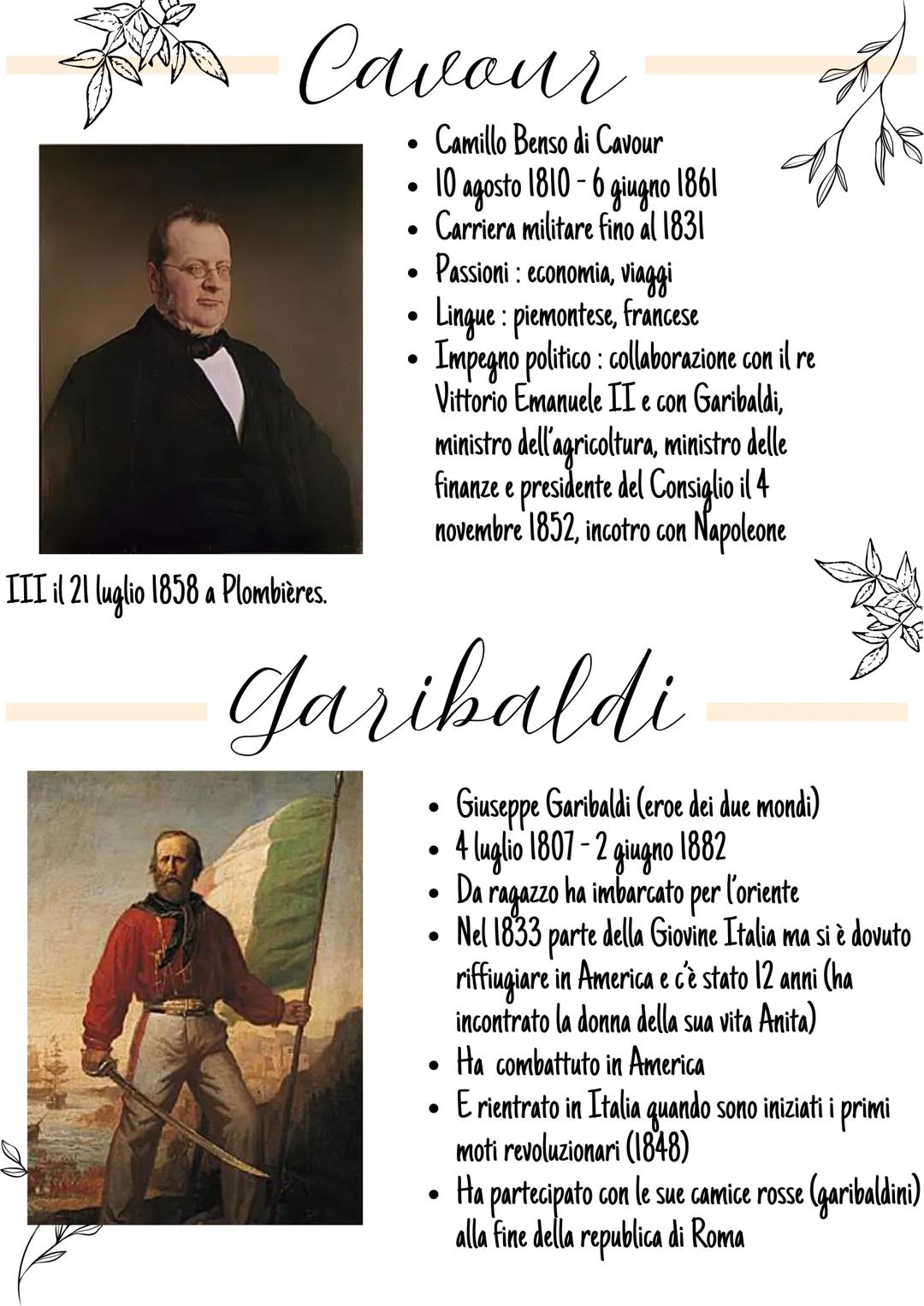 Italien S.P.E
Il Risorgimento
Il Risorgimento inizia nel 1820 e finisce nel 1871
Il Risorgimento è il processo storico che porta l'Italia al