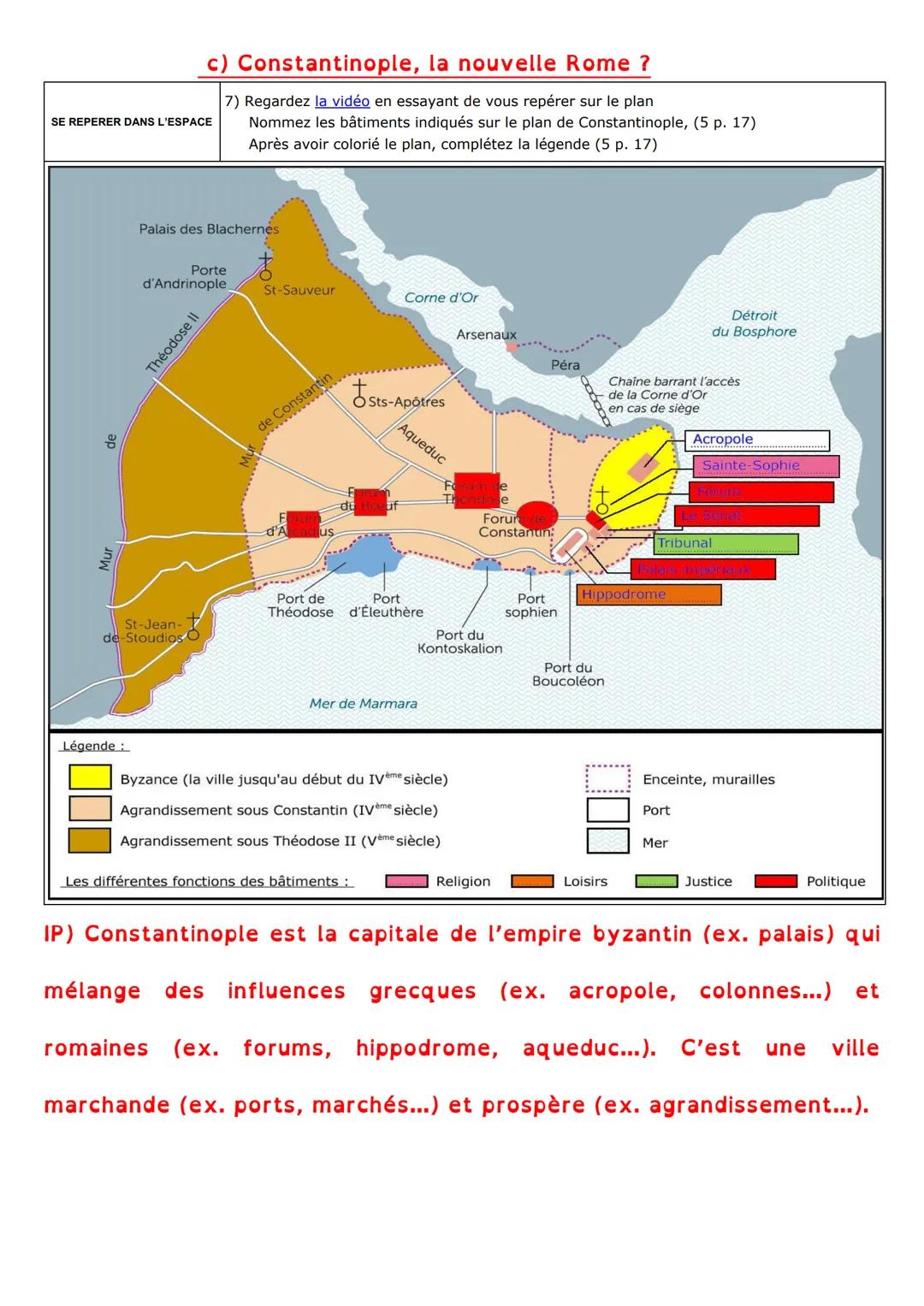 HISTOIRE
Introduction générale : Le programme d'Histoire de 5ème
PRATIQUER DIFFÉRENTS LANGAGES 1) Complétez la frise ci-dessous à l'aide de