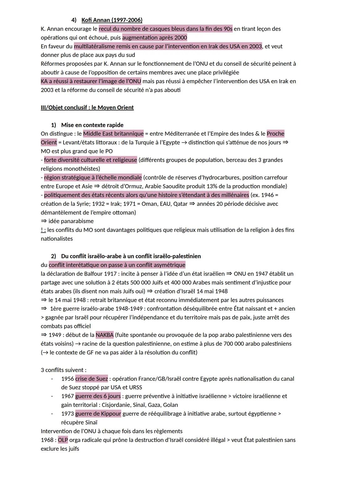 A. Exemples de guerres :
RDC (guerre en cours) →
intra-étatique/interétatique (obtenir
GÉOPOLITIQUE: th. 2 faire la guerre, faire la paix
Uk