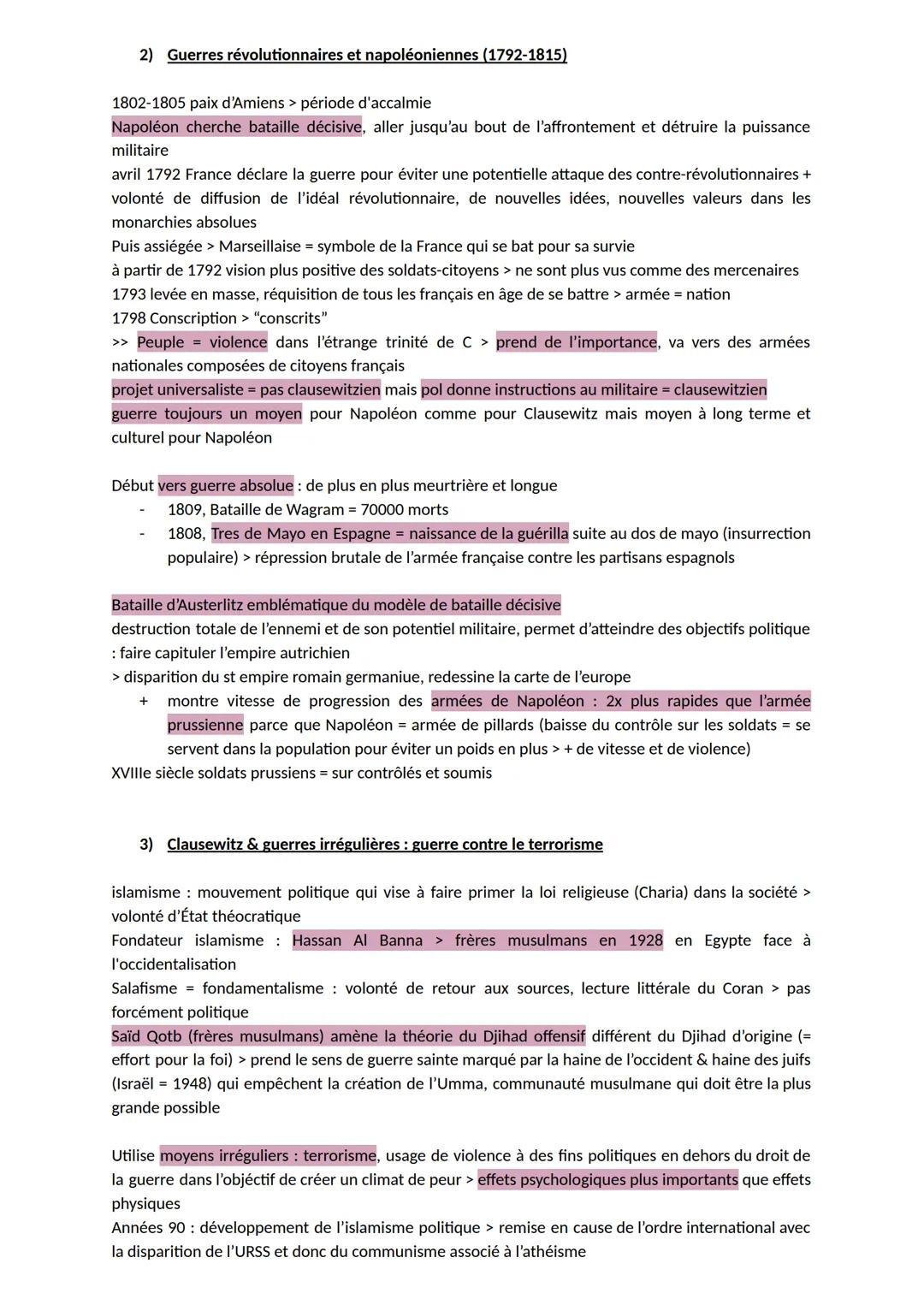 A. Exemples de guerres :
RDC (guerre en cours) →
intra-étatique/interétatique (obtenir
GÉOPOLITIQUE: th. 2 faire la guerre, faire la paix
Uk