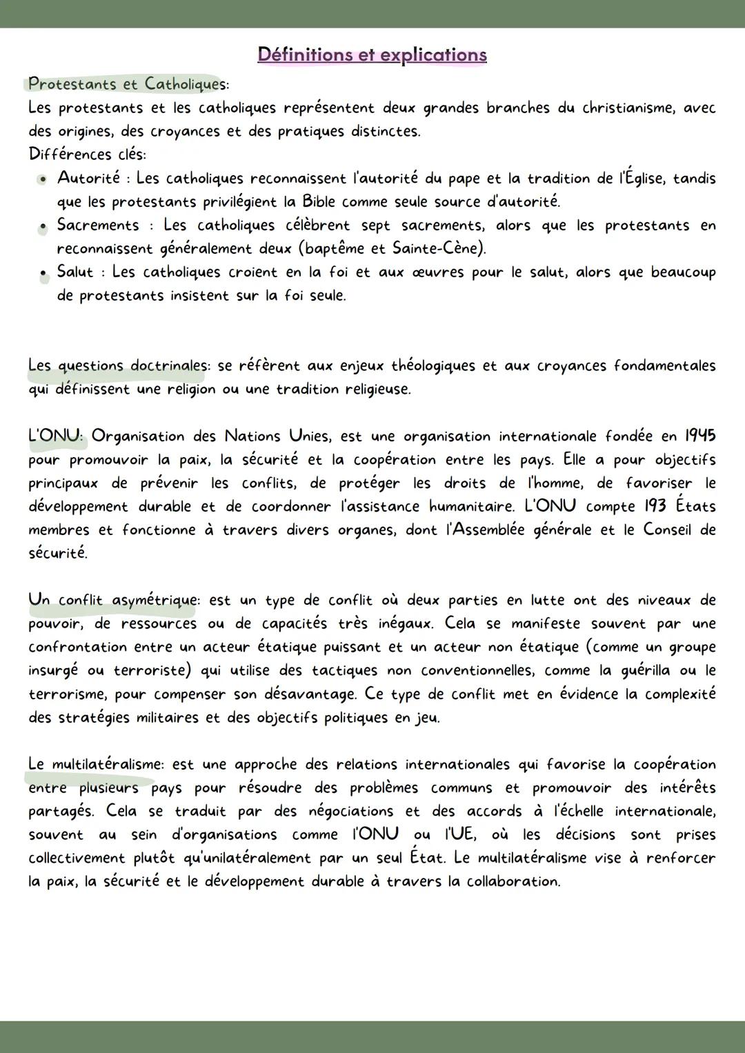 FAIRE LA GUERRE FAIRE LA PAIX
FORME DE CONFLITS ET MODE DE RESOLUTION
Formes:
Guerre civiles
Inter-étatique
Intraétatique
Conflits:
Une mauv