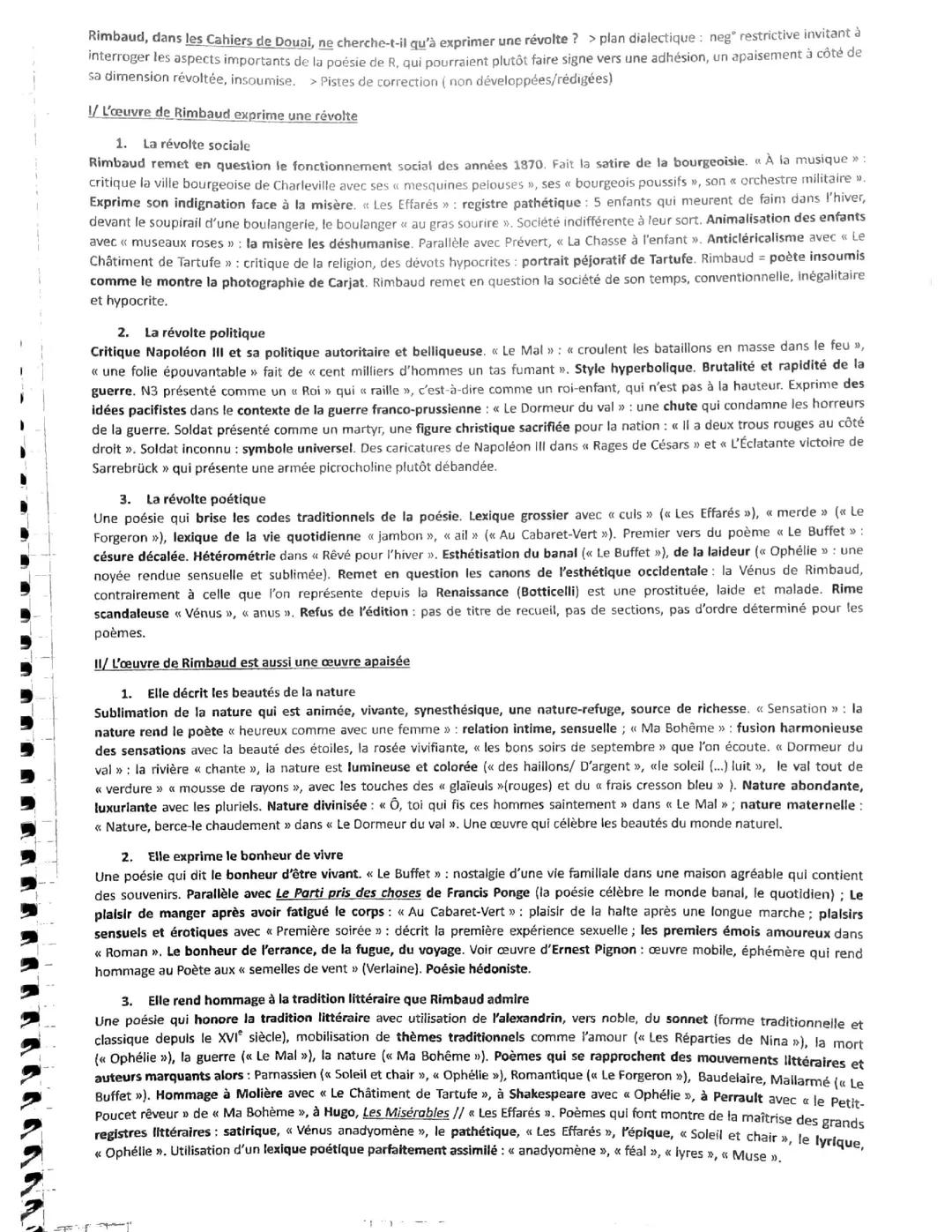 Dissertation Cahier de Douai